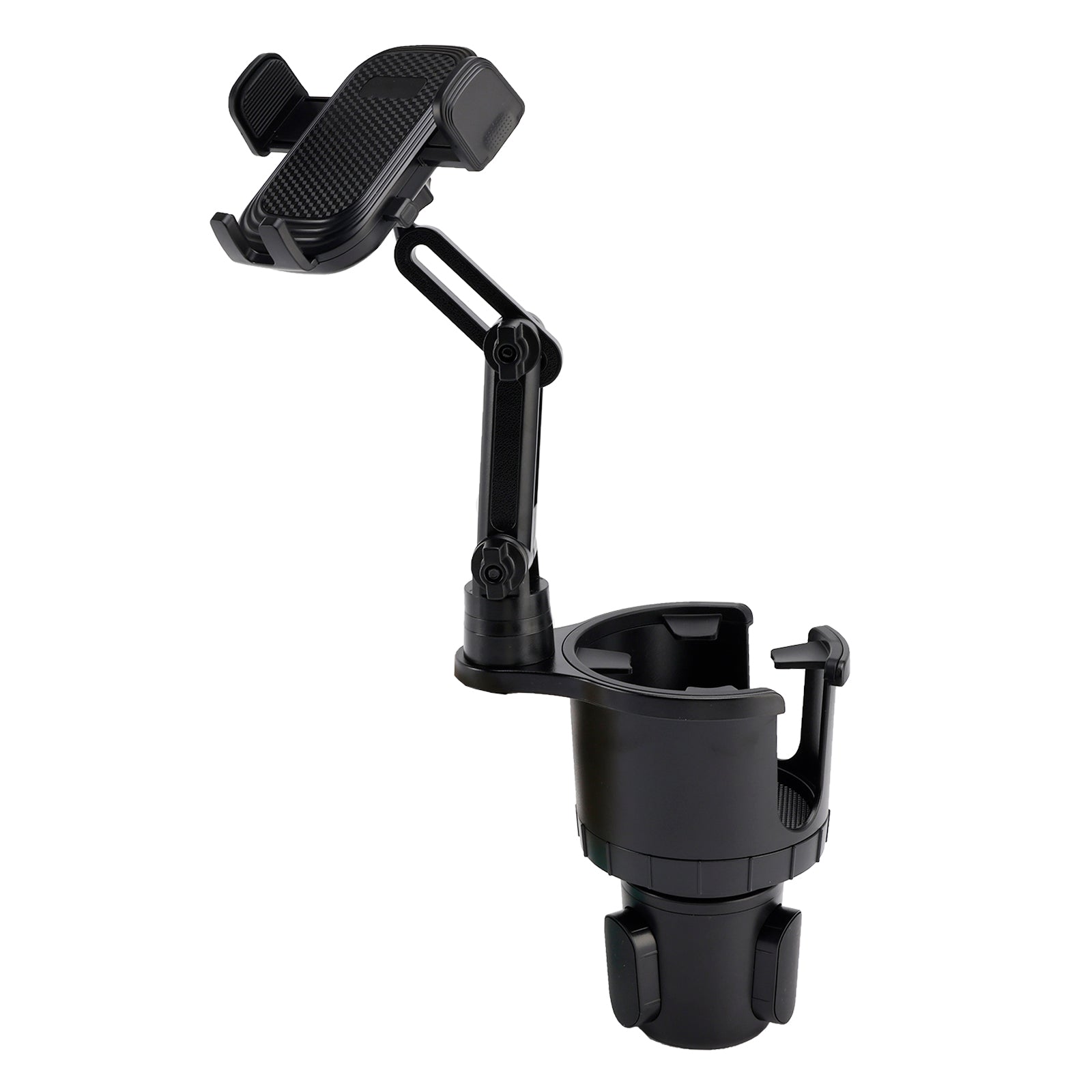 Ondersteuning voor smartphone, bekerhouder, voor smartphones, auto's, 2 op 1 kopje houders