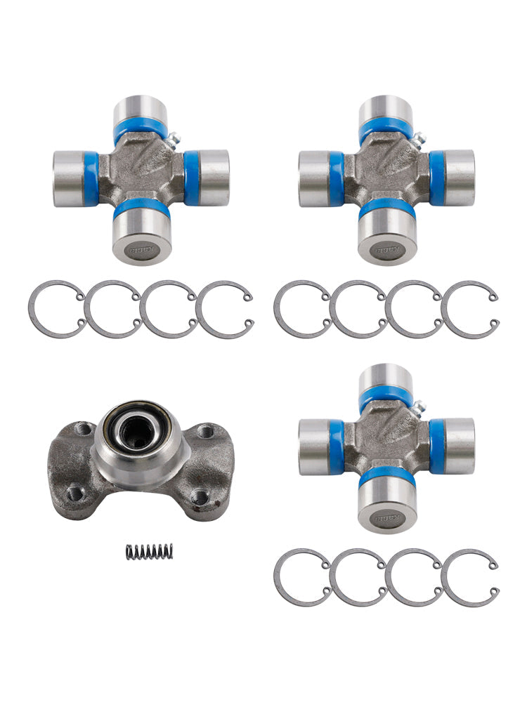 Double Cardan Joint 211355X + 5-153x Jeep Wrangler Cherokee XJ TJ