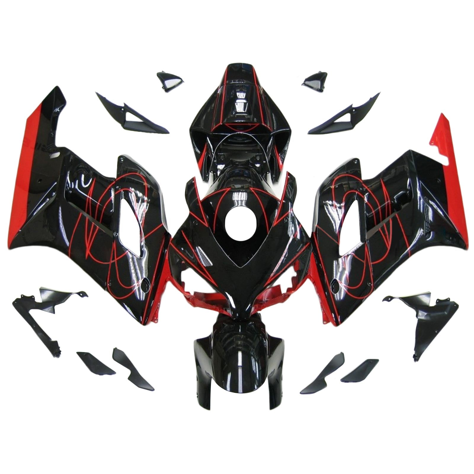 Kit de carénage par injection, carrosserie en plastique ABS pour Honda CBR1000RR 2004-2005