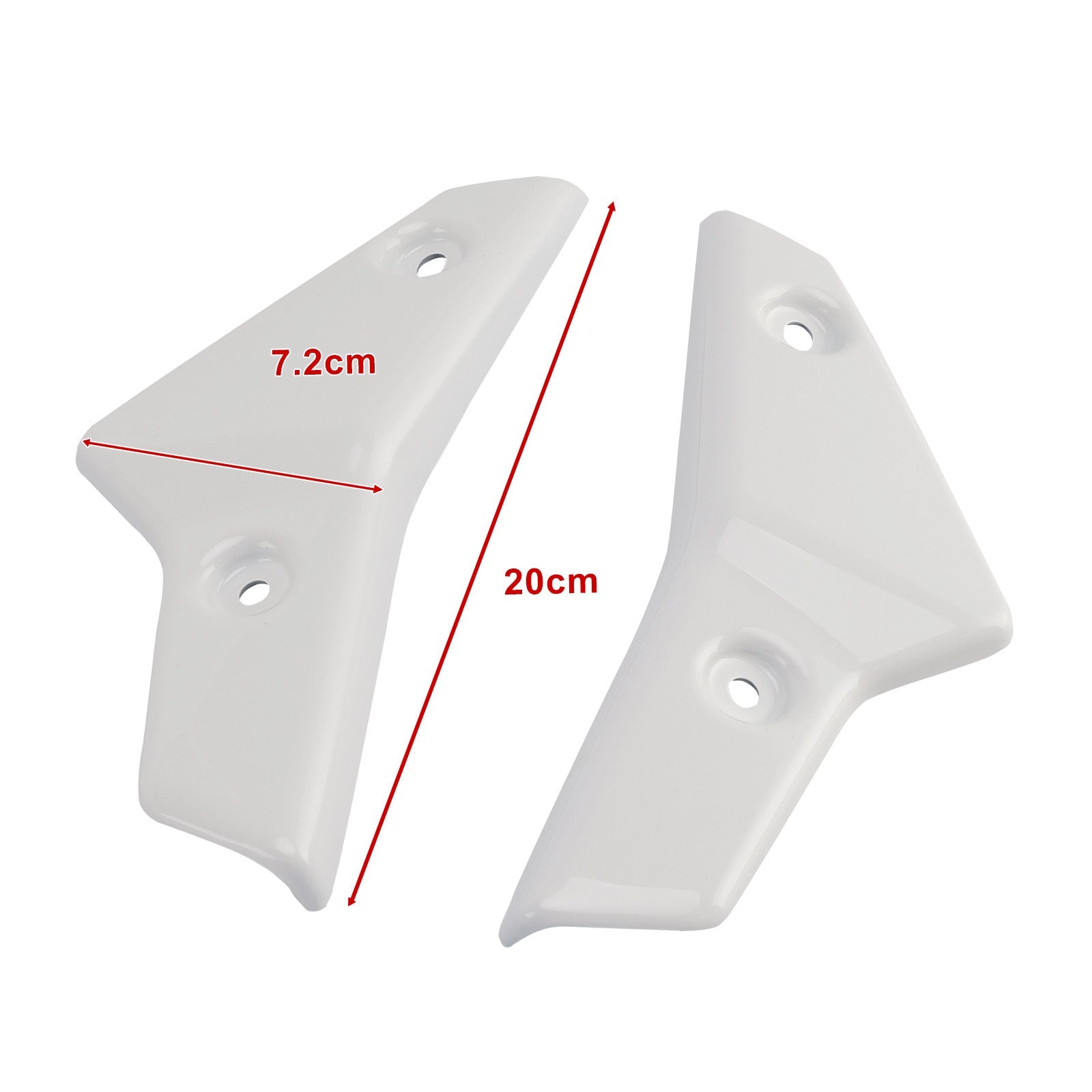 Radiateurzijschermen voor Street Triple 765 R/RS 2020-2022