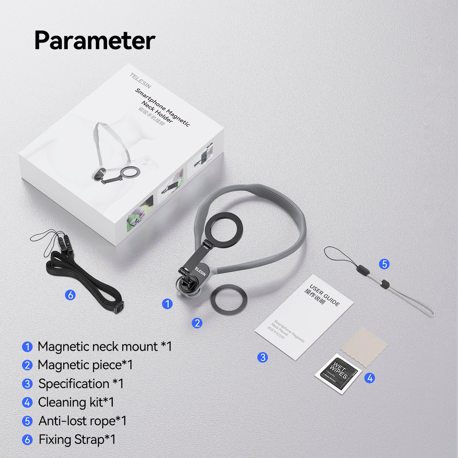 Corso magnetico magnetico Magsafe Magsafe, rilascio rapido e assorbimento d'urto