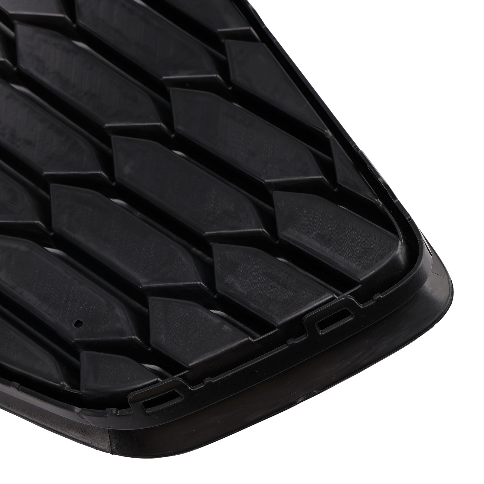 Zwarte honingraat beschermgrille'Bee voor mistlampen aan de voorzijde, compatibel met Audi A3 S-line 2021-2023