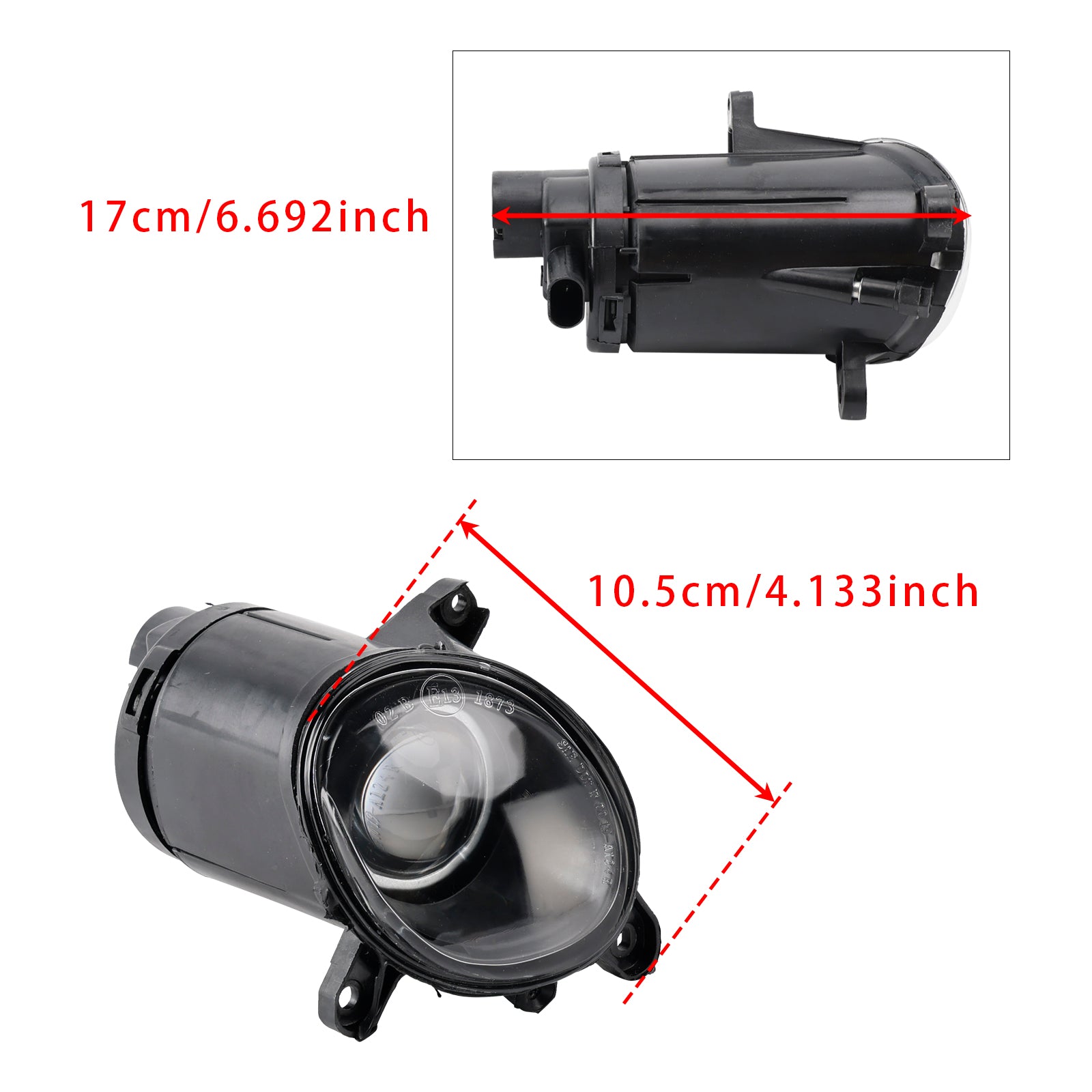 Coppia di luci della nebbia anteriore prima della Volkswagen Passat 3bg B5 (2001-2005)