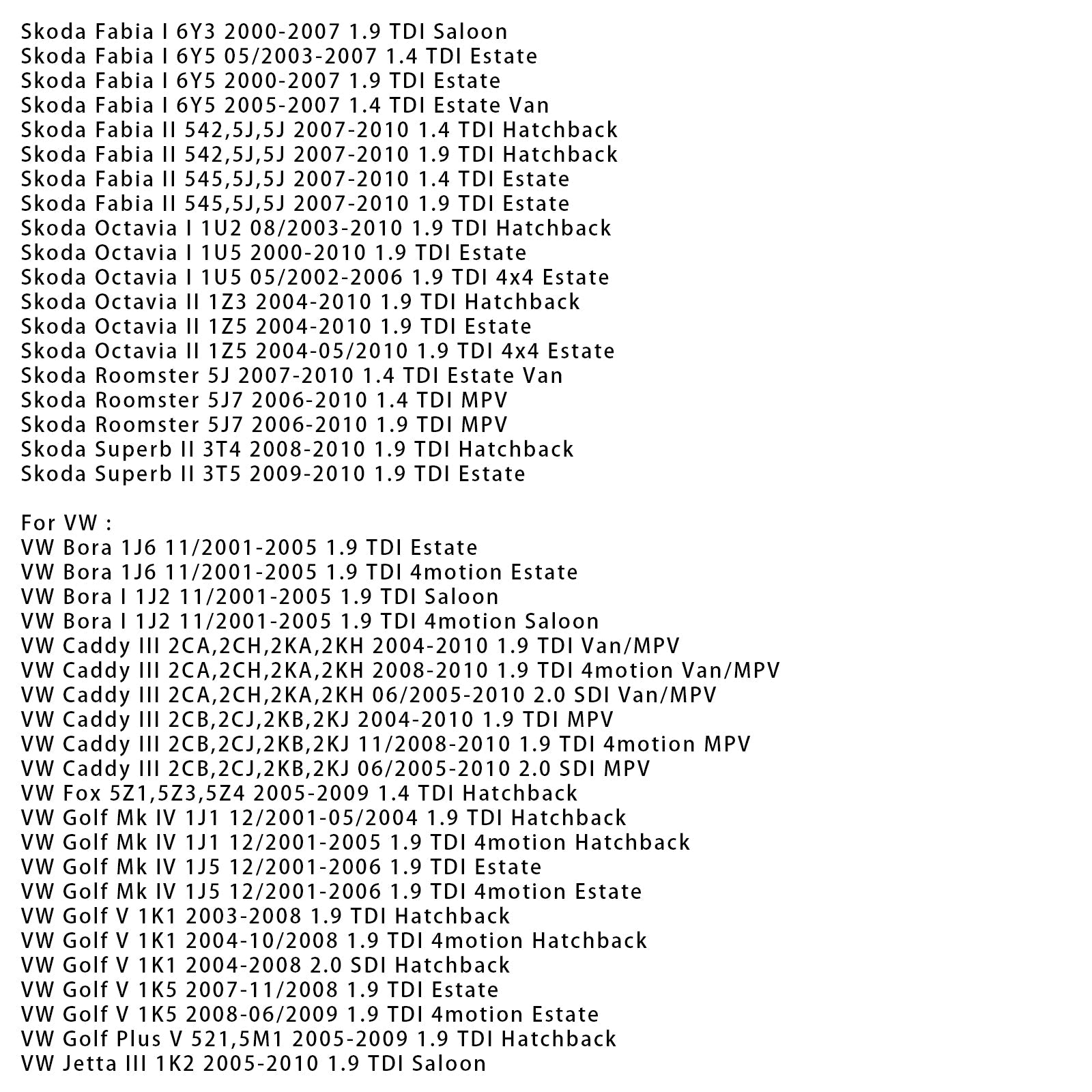 Senzor merilnika pretoka d'zračna masa za Audi A3 VW Golf Octavia 1.9 TDI 0281002531
