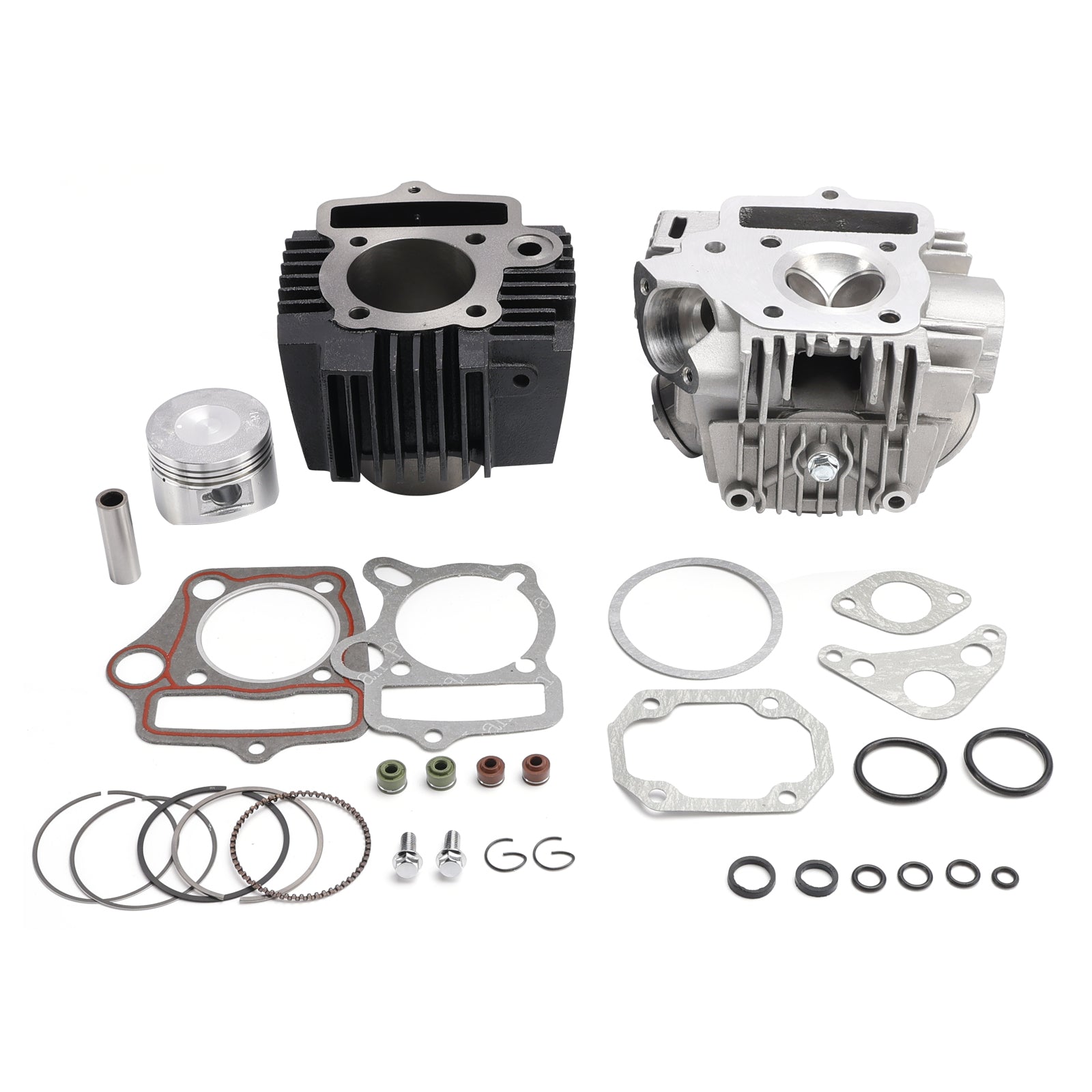 Kit met 52,4 mm cilinder hoofdmotor 107cc voor Chinese mountainbike 110cc Go Kart Dirtbike