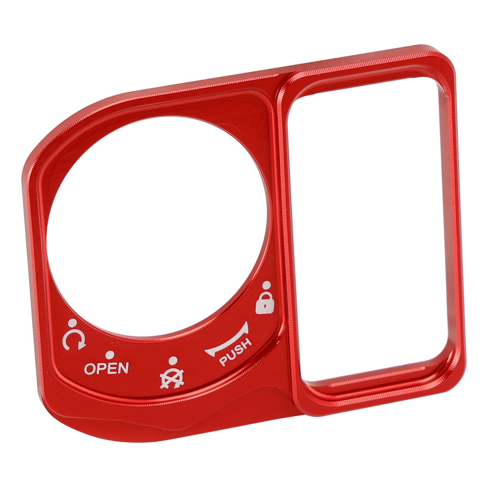 Cache-contacteur d'allumage en aluminium rouge pour Honda PCX150, PCX125, PCX160 et ADV150