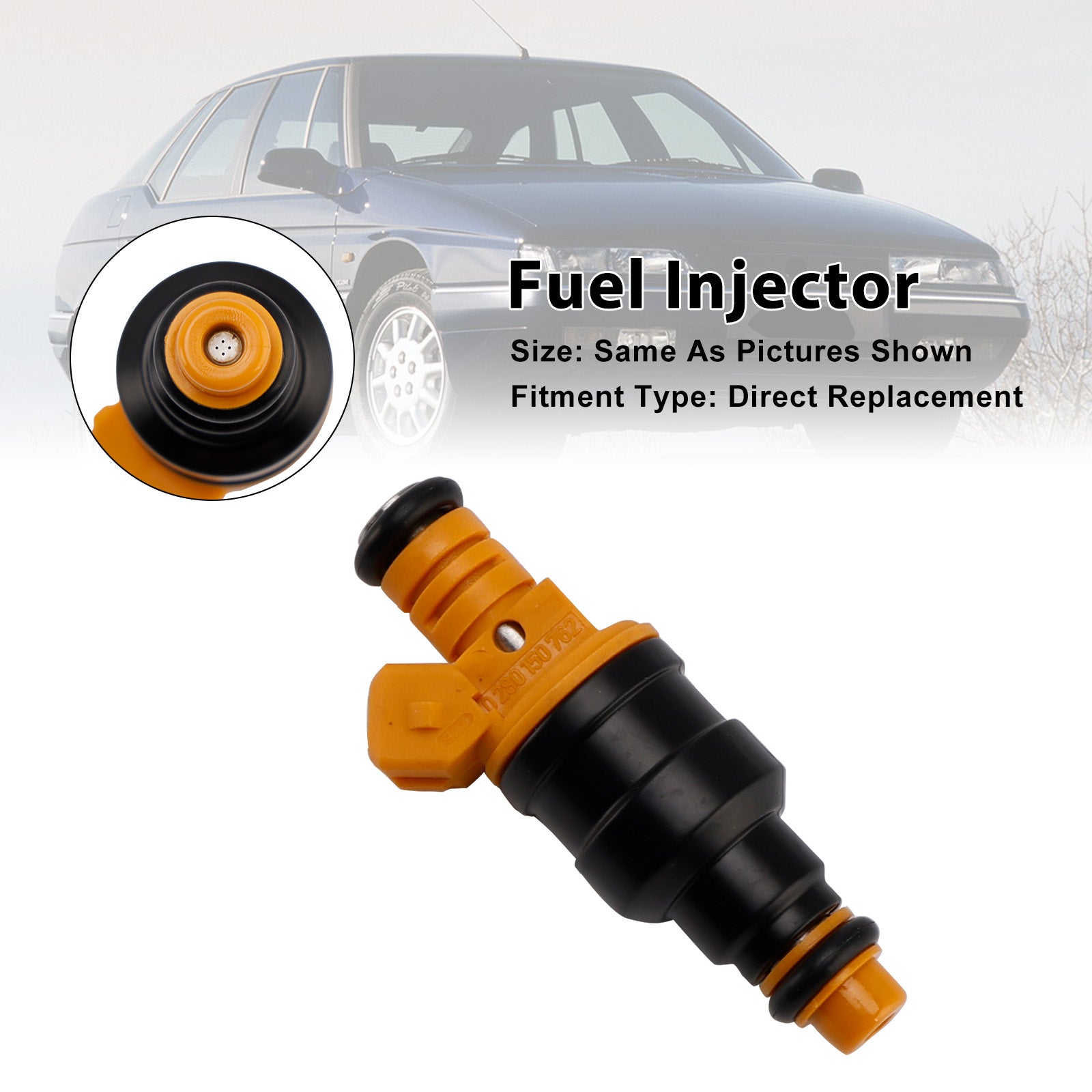 1 injecteur de carburant pour Peugeot 205, 405, Opel Vectra, Citroën BX, Volvo 0280150762