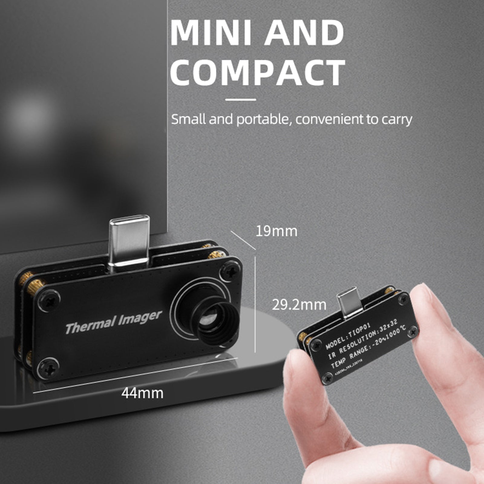 Termocamera USB Type-C per telefoni cellulari Android Funzionalità migliorate