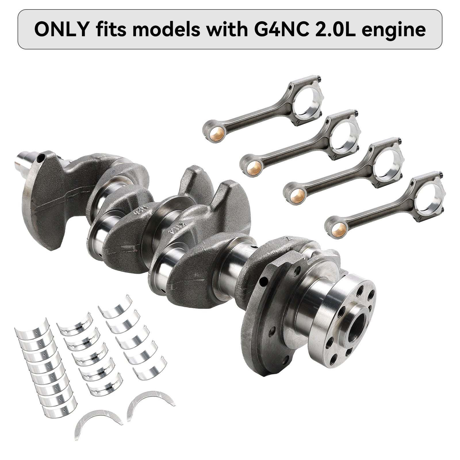 Kit cuscinetto di biella e albero motore Hyundai i40 G4NC 2011-2019 23110-2E501
