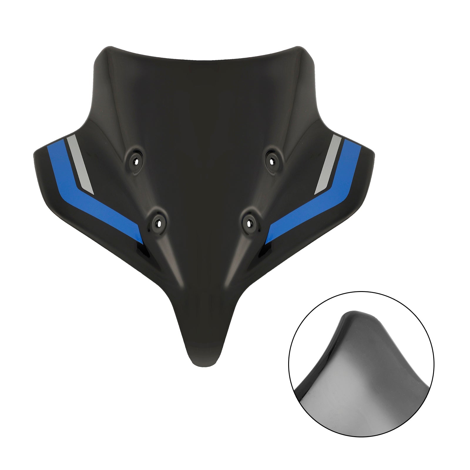 ABS-moottoripyörän tuulilasi Yamaha MT-10/MT-10 SP 2022-2024