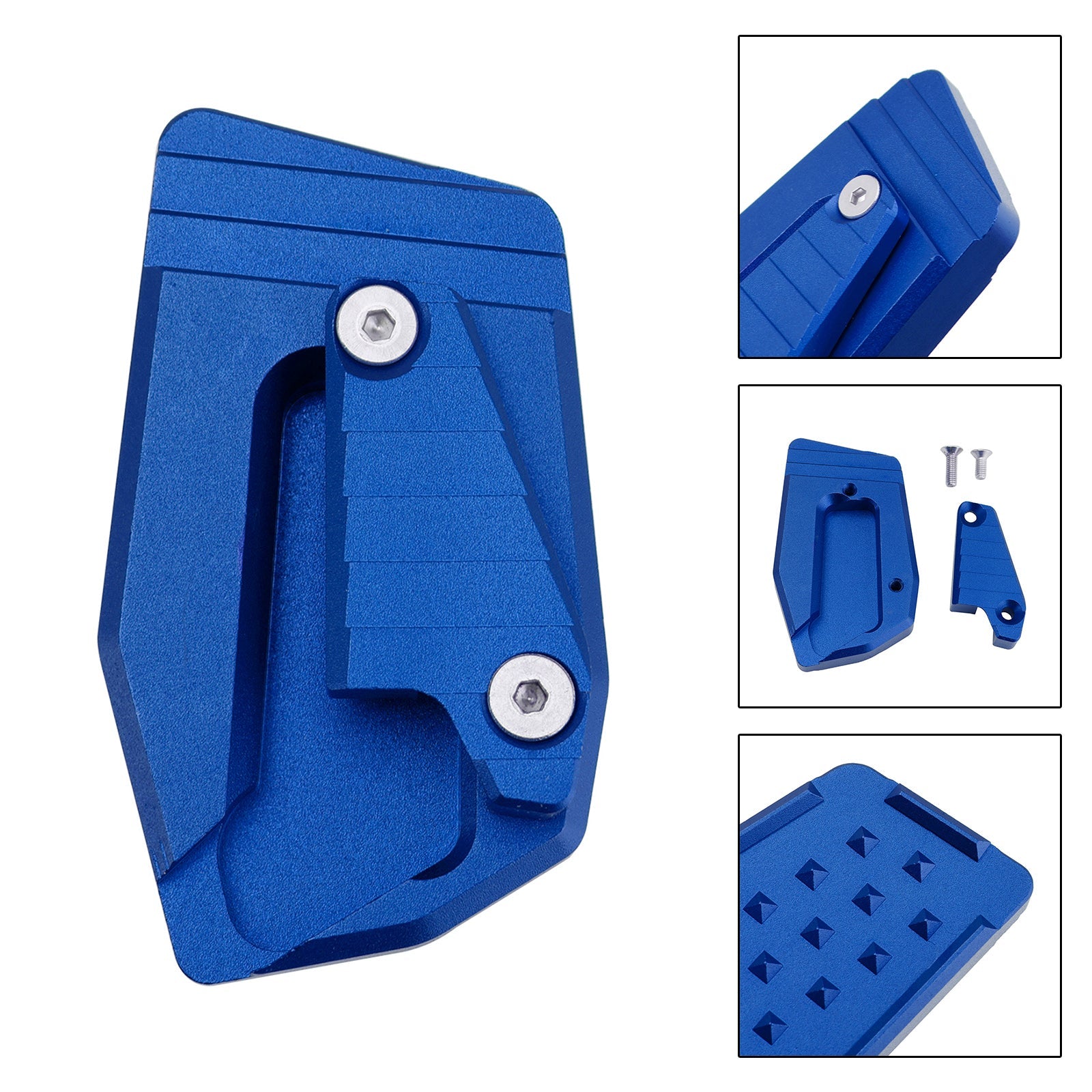 Piastra di rinforzo cavalletto laterale compatibile con BMW K1600B, K1600 Bagger e K1600GA (2018-2025)