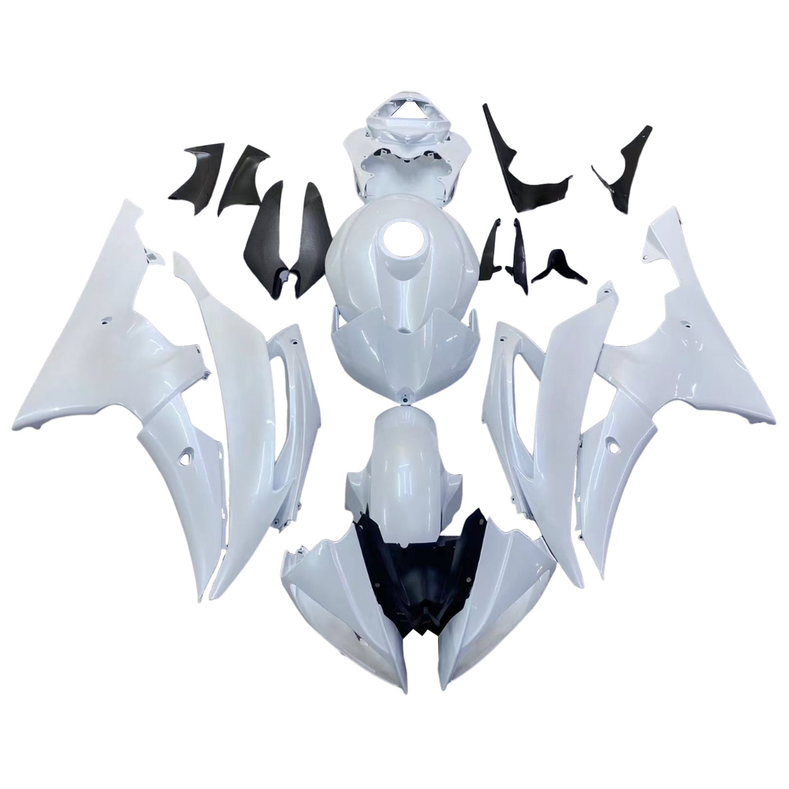 Kit de carenado de plástico ABS para Yamaha YZF 600 R6 2008-2016