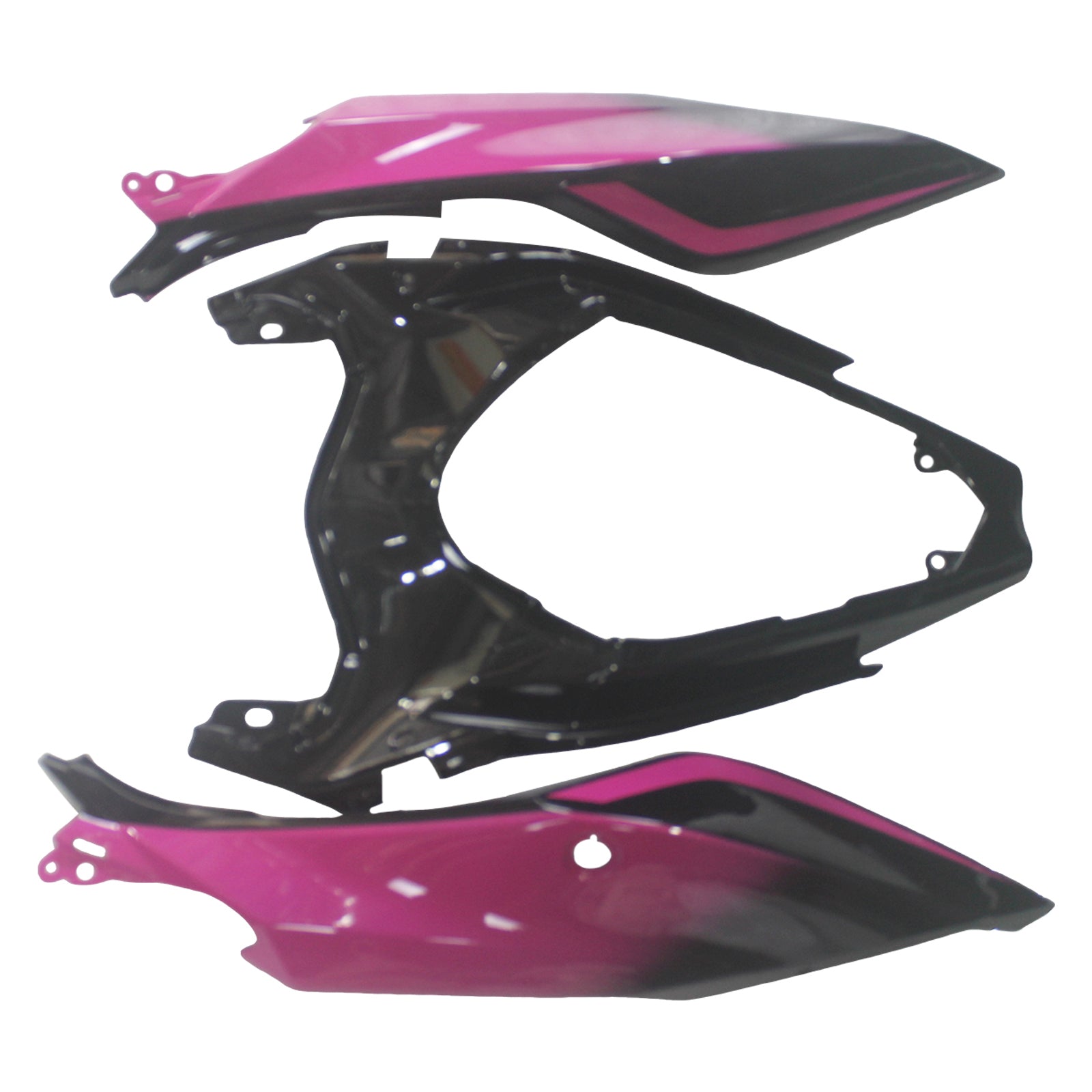 Kit de carénage en plastique ABS injecté compatible avec Kawasaki Z400 2018-2024