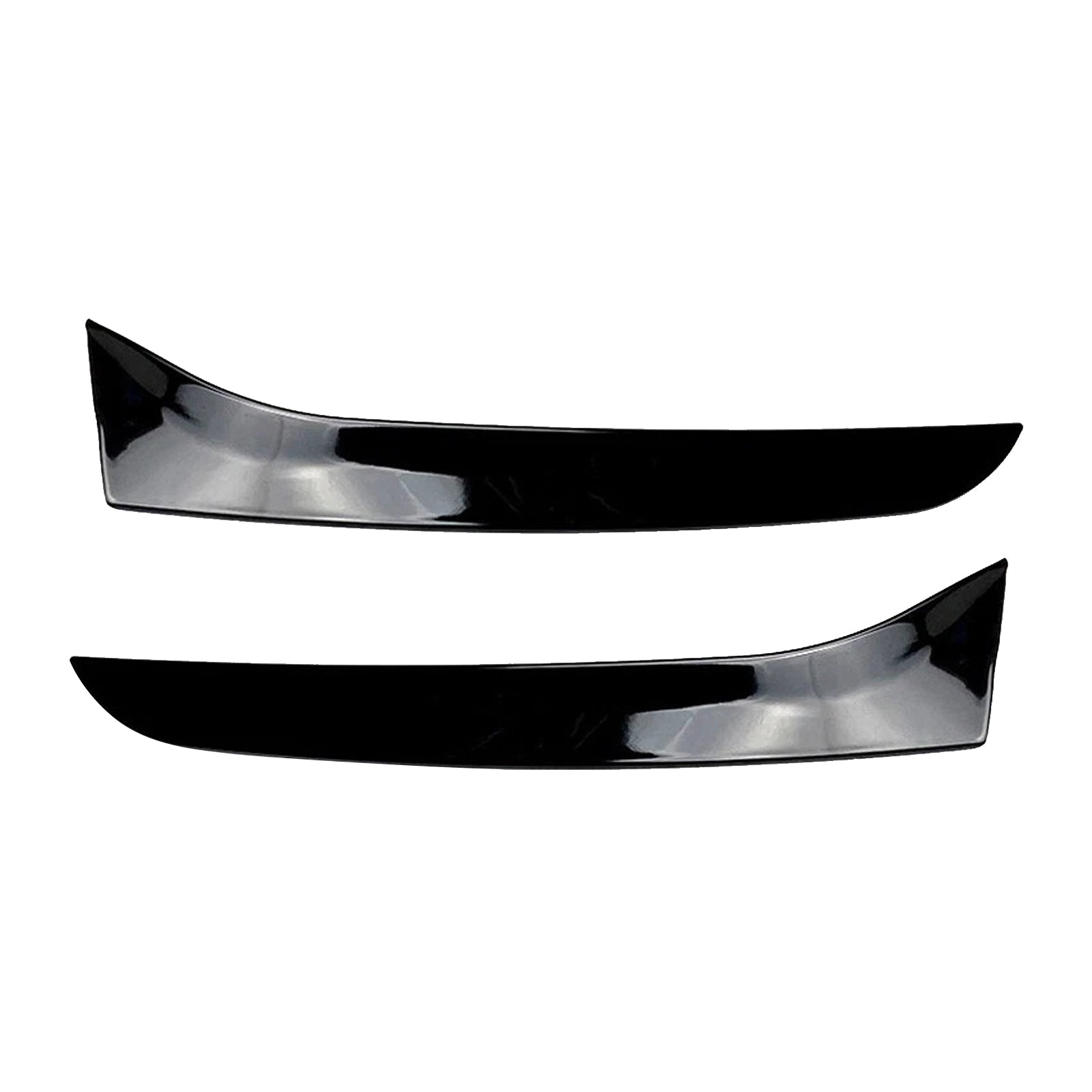 Coppia di spoiler laterali per lunotto posteriore nero lucido per VW Passat B7 Wagon 11-15