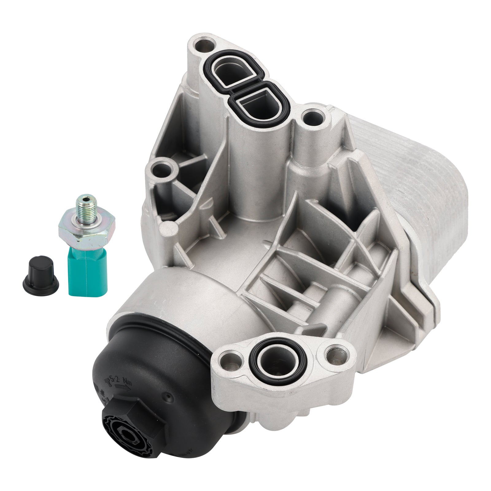 Alloggiamento del filtro dell'olio e radiatore'Olio 03N115389A per Audi, Seat, Skoda e VW 1.6 e 2.0 TDI