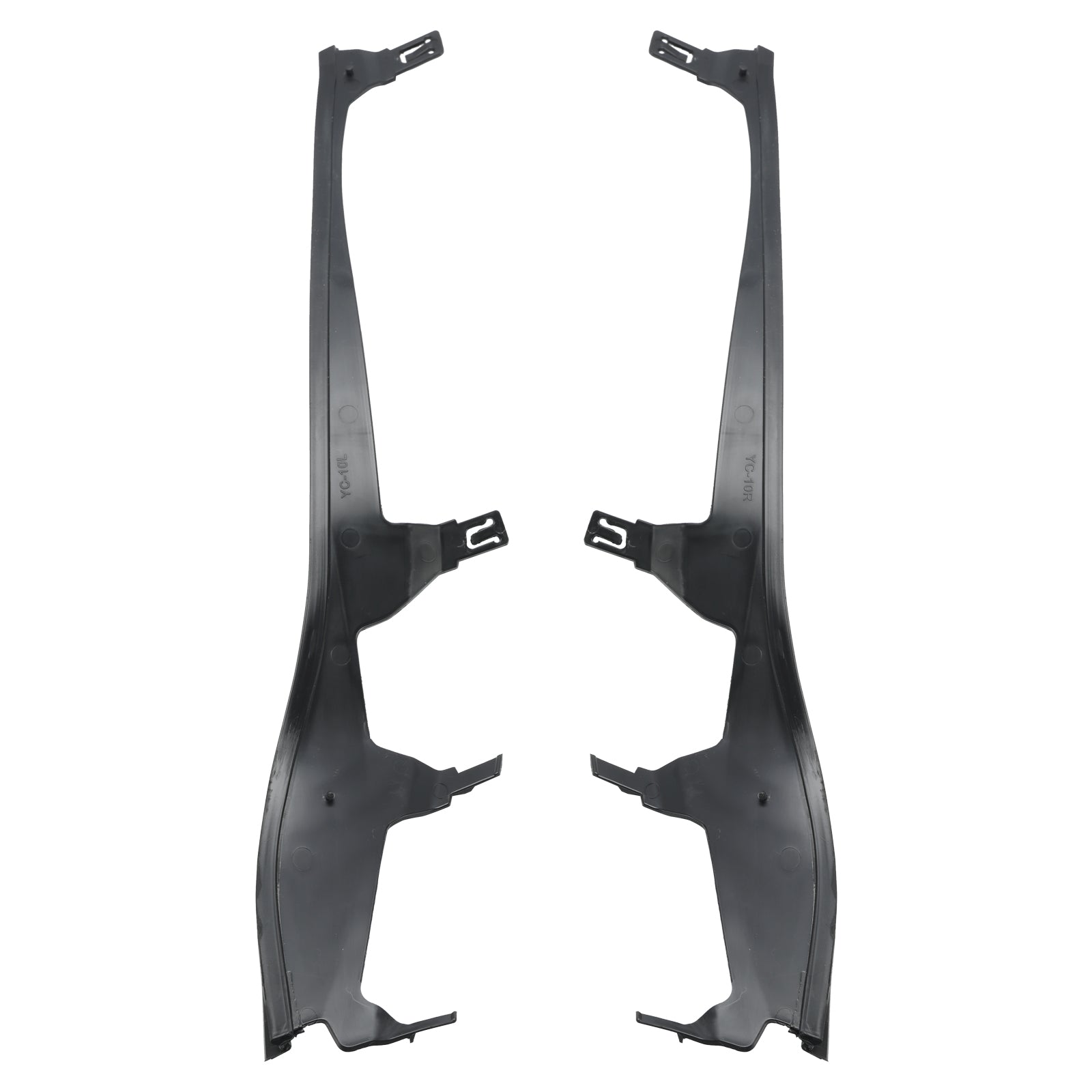 Par de tiras de cubierta de faro superior L + R para BMW 3 E46 COUPE CABRIO LCI