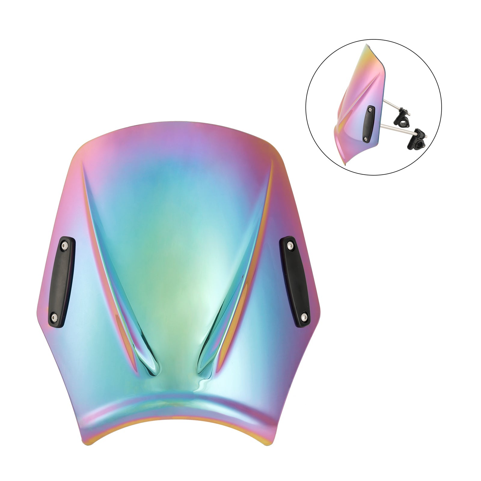 Moto con manubrio 22 mm/7/8 "Vidone del parabrezza universale