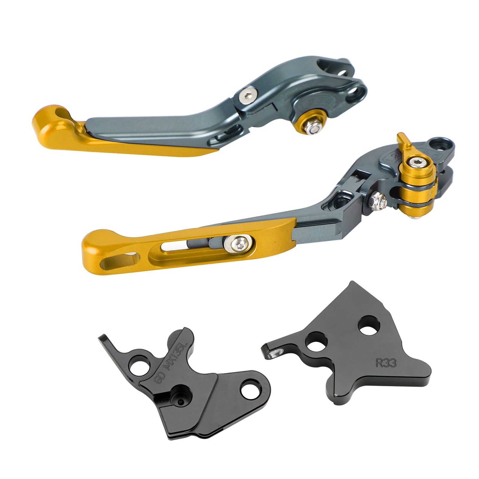 Leva del freno frizione regolabile per Yamaha YBR125 2005-2014