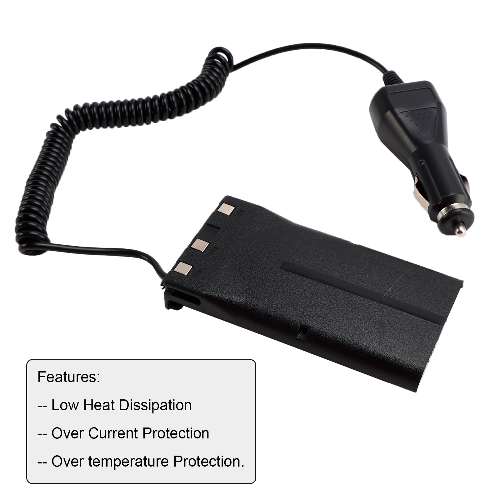 Adaptateur éliminateur de batterie pour chargeur de voiture compatible avec les modèles TK-480, TK-385, TK-280, TK-290 et TK-380.
