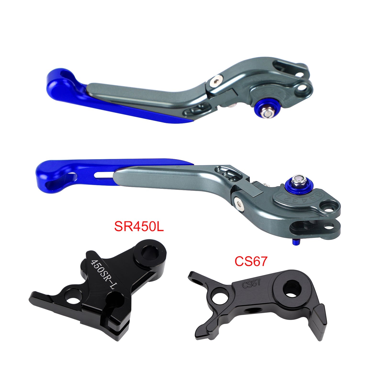 Levier de frein et d'embrayage réglable compatible avec VOGE DS900X 900DSX 2024-2026