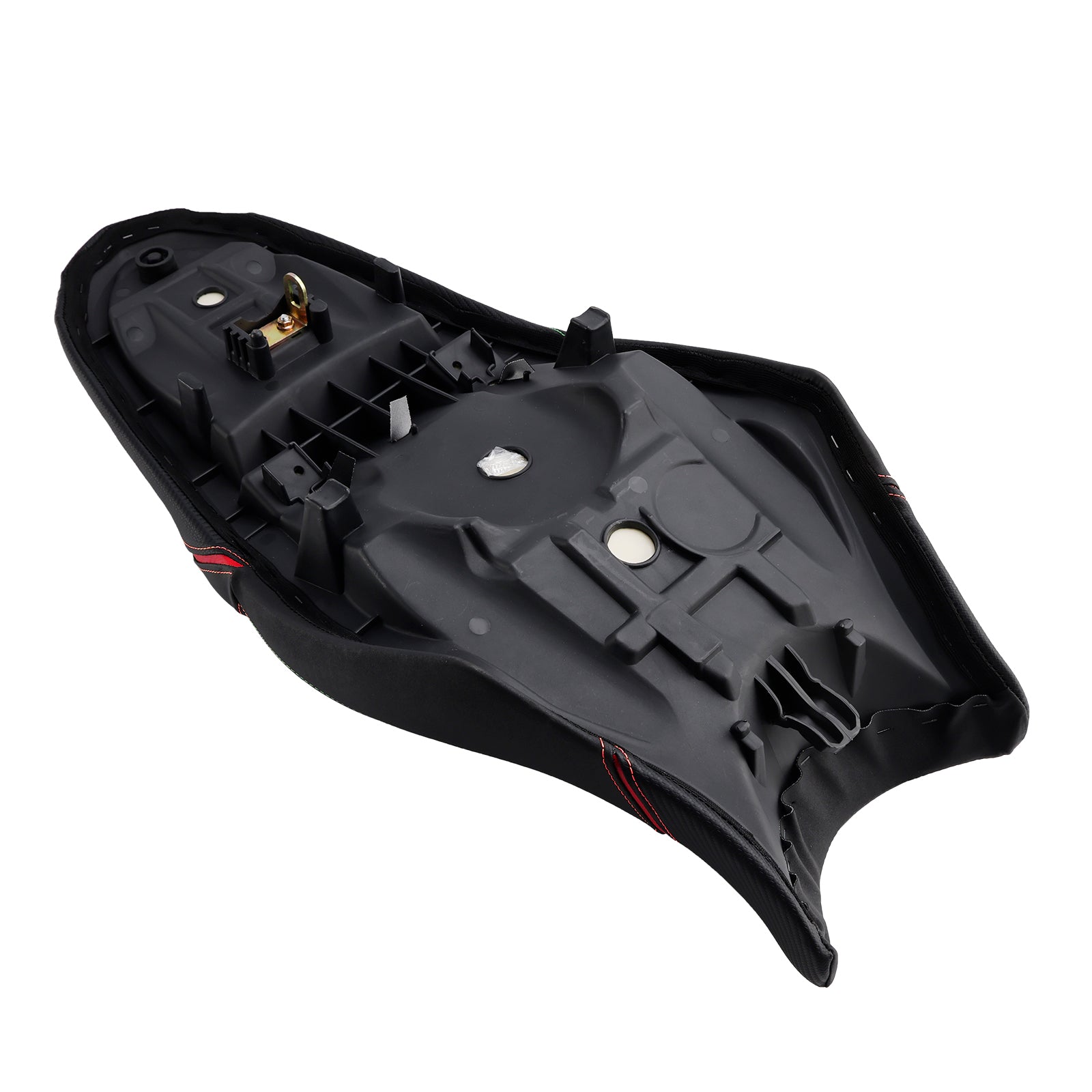 Saddle de pasajeros delanteros y traseros rojos para Kawasaki Versys 650 2022-2024