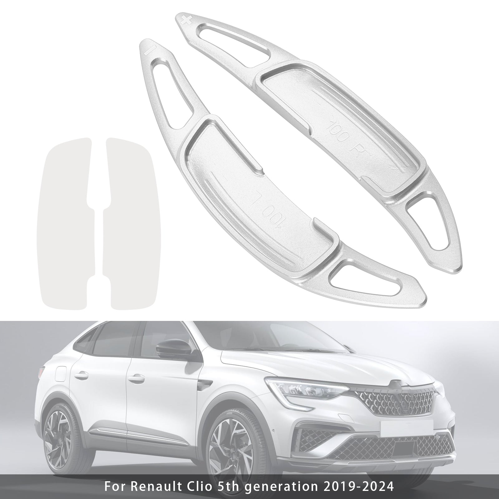 Alumiininen ohjauspyörän vaihdevivun jatke Renault Clio Capturille