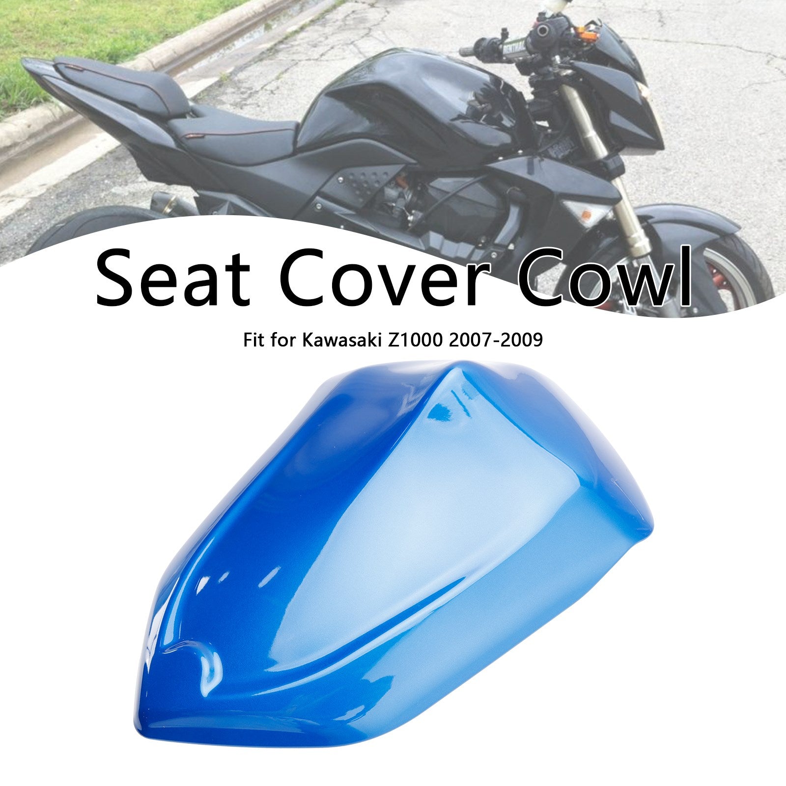 Capot de carénage de siège arrière pour Kawasaki Z1000 2007-2009