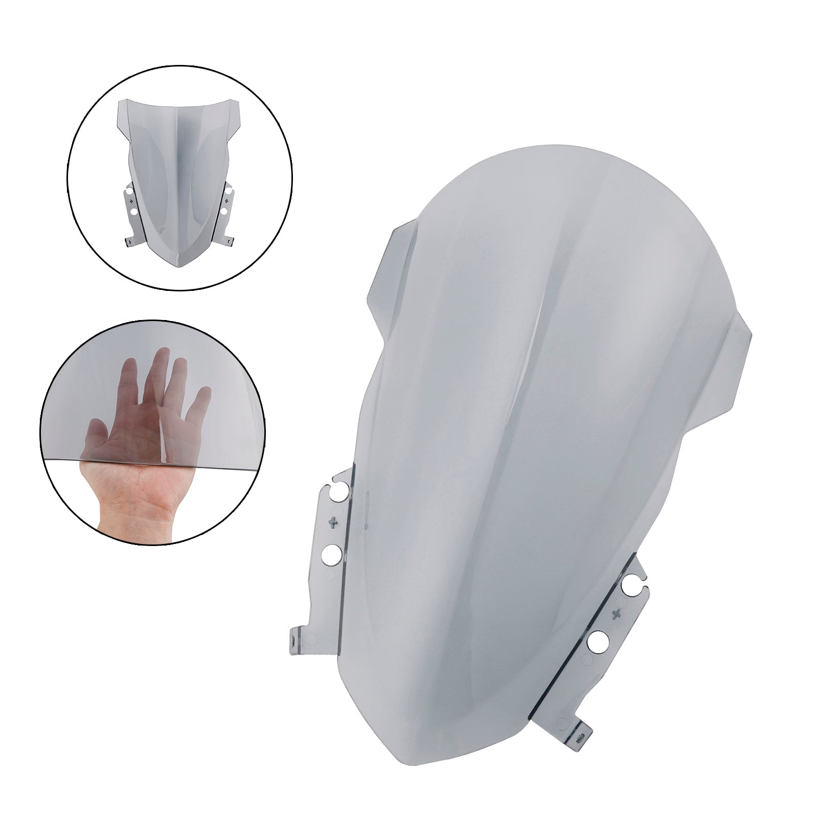 Daytona 660 2024+ moottoripyörän tuulilasi