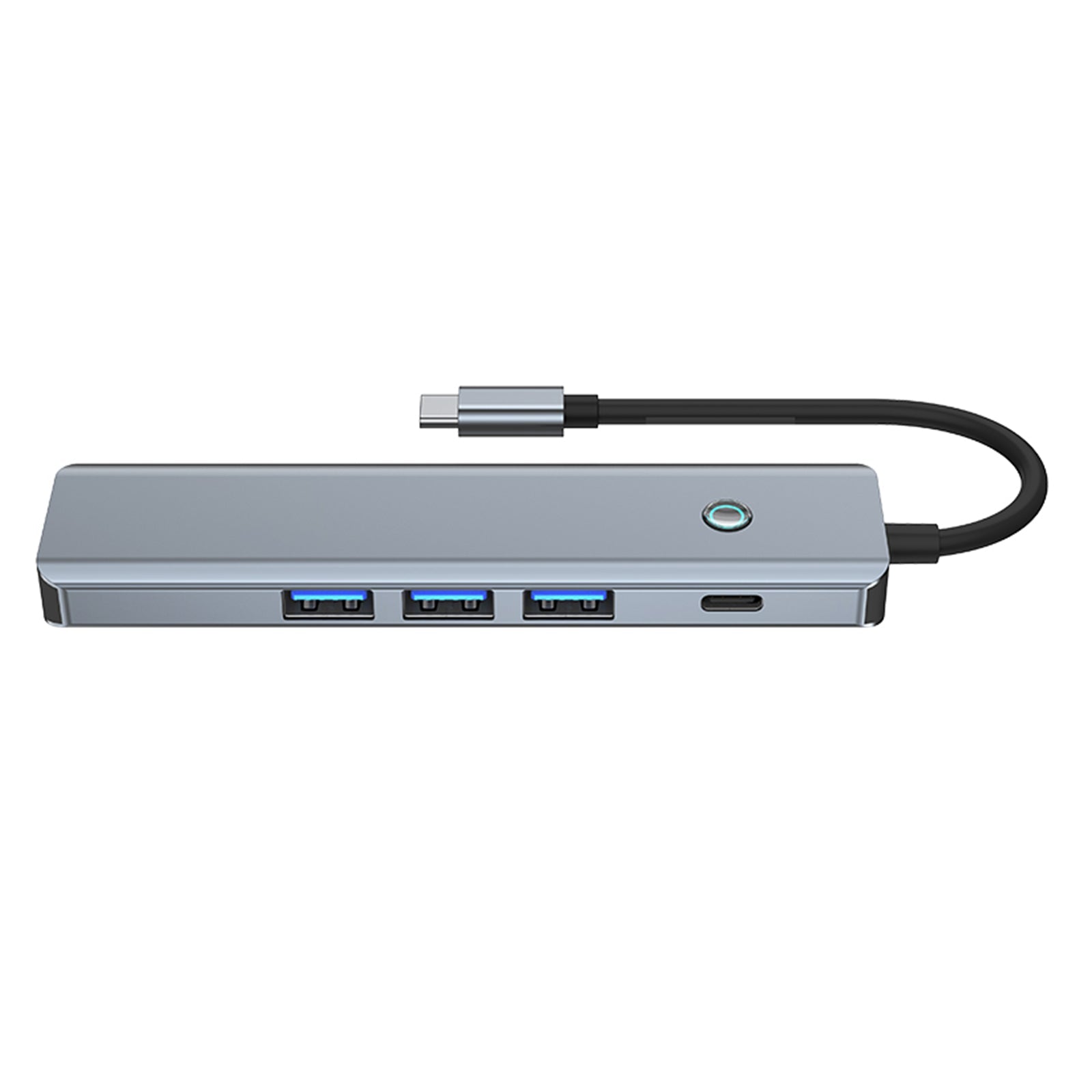 Adaptador de concentrador de interfaz 5 en 1 TYPE-C USB3.0 HDMI PD100W para MacBook iPad Pro