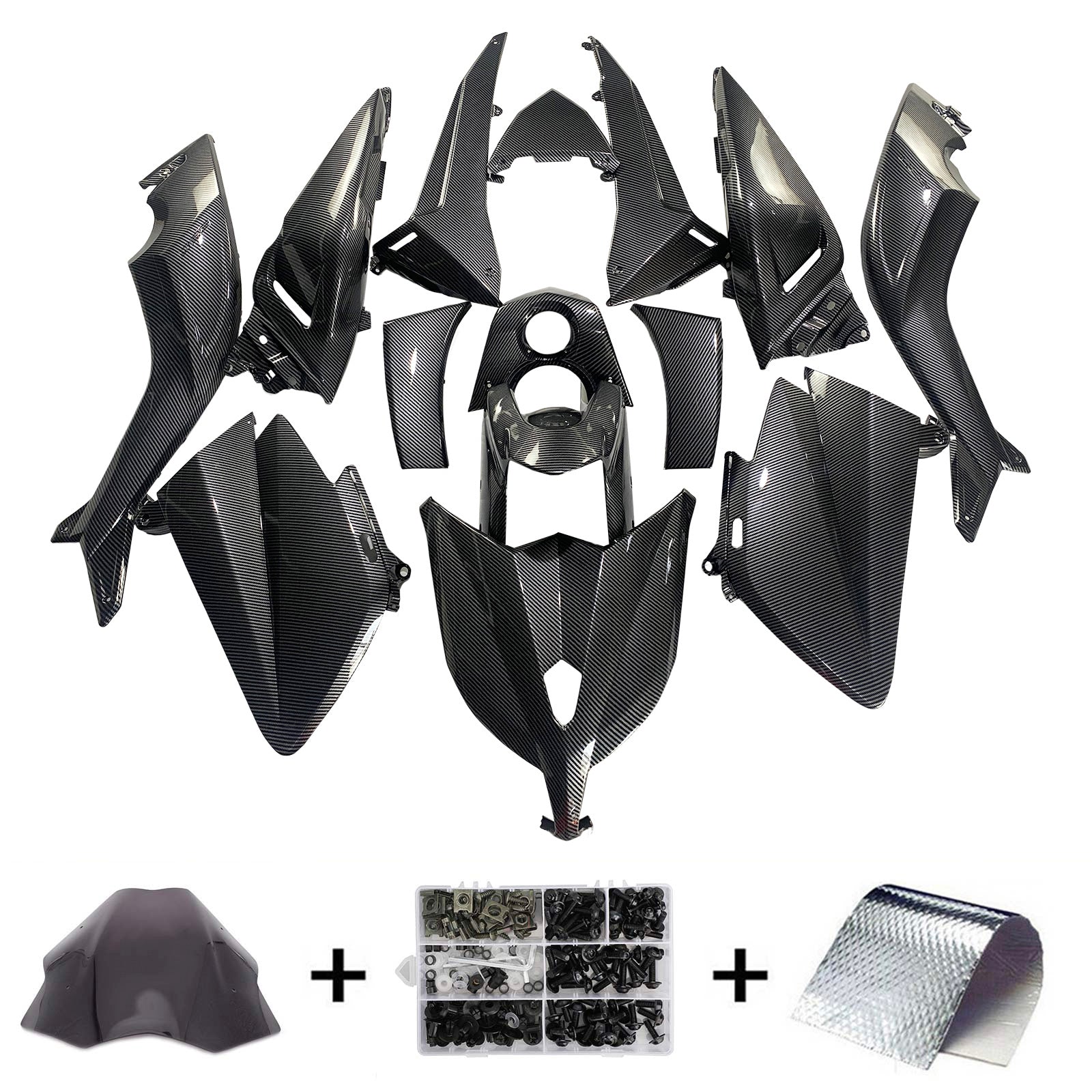Kit de carénage injecté en plastique pour Yamaha T-Max TMAX530 2012-2014