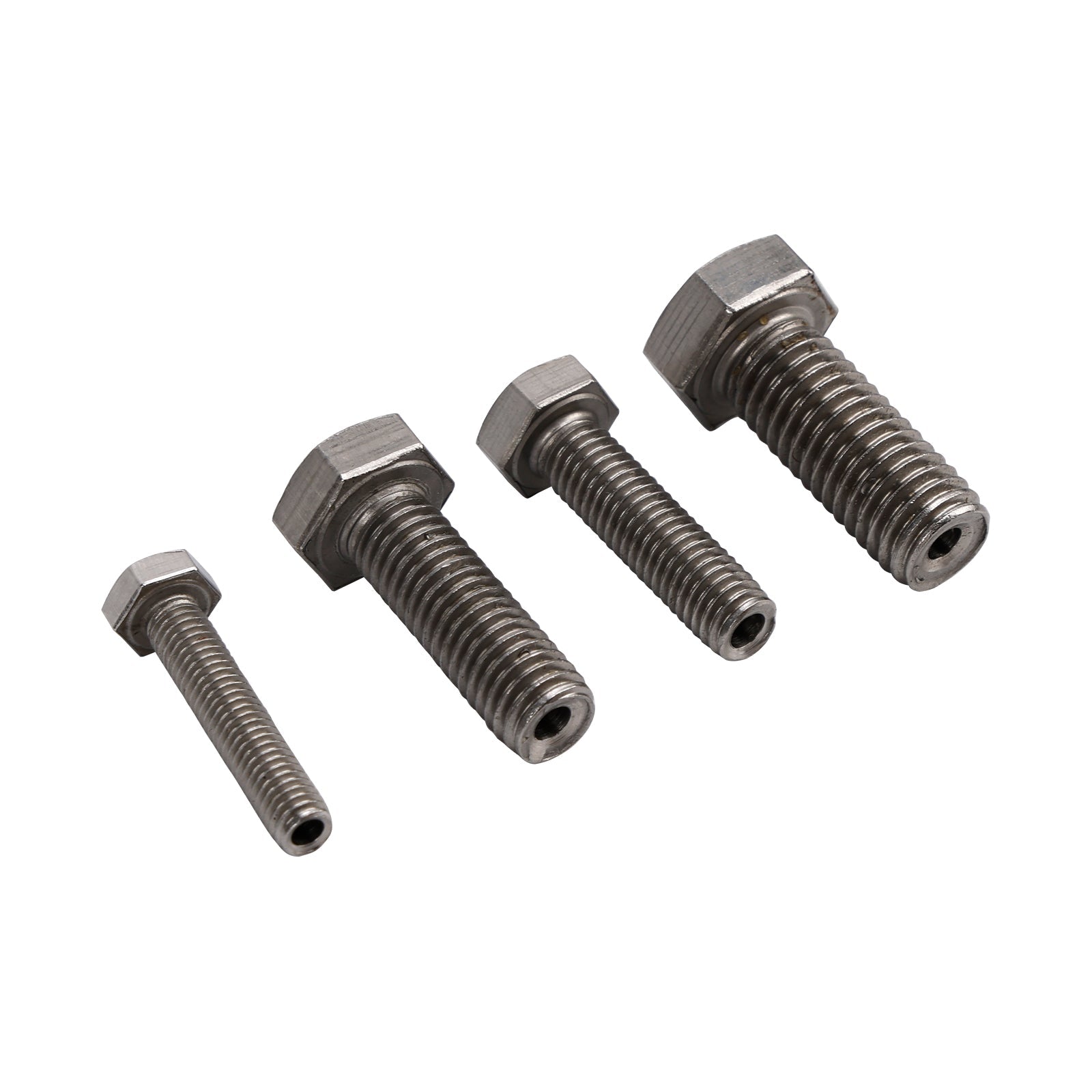 Kit de guide de perçage pour goujon cassé en acier inoxydable M6, M8, M10 et M12, 4 pièces