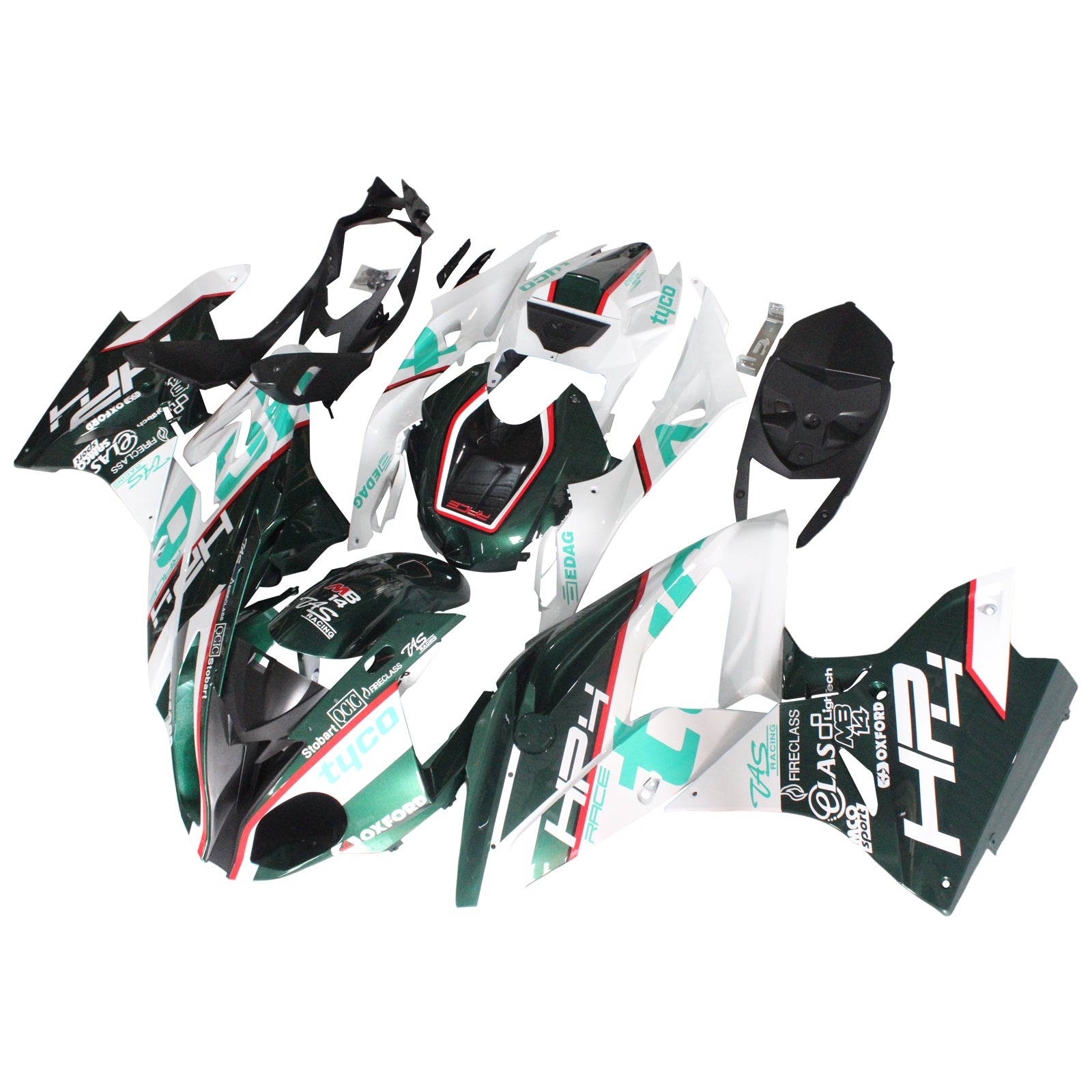 Injectiekuipset carrosserie kunststof ABS geschikt voor BMW S1000RR 2015-2016