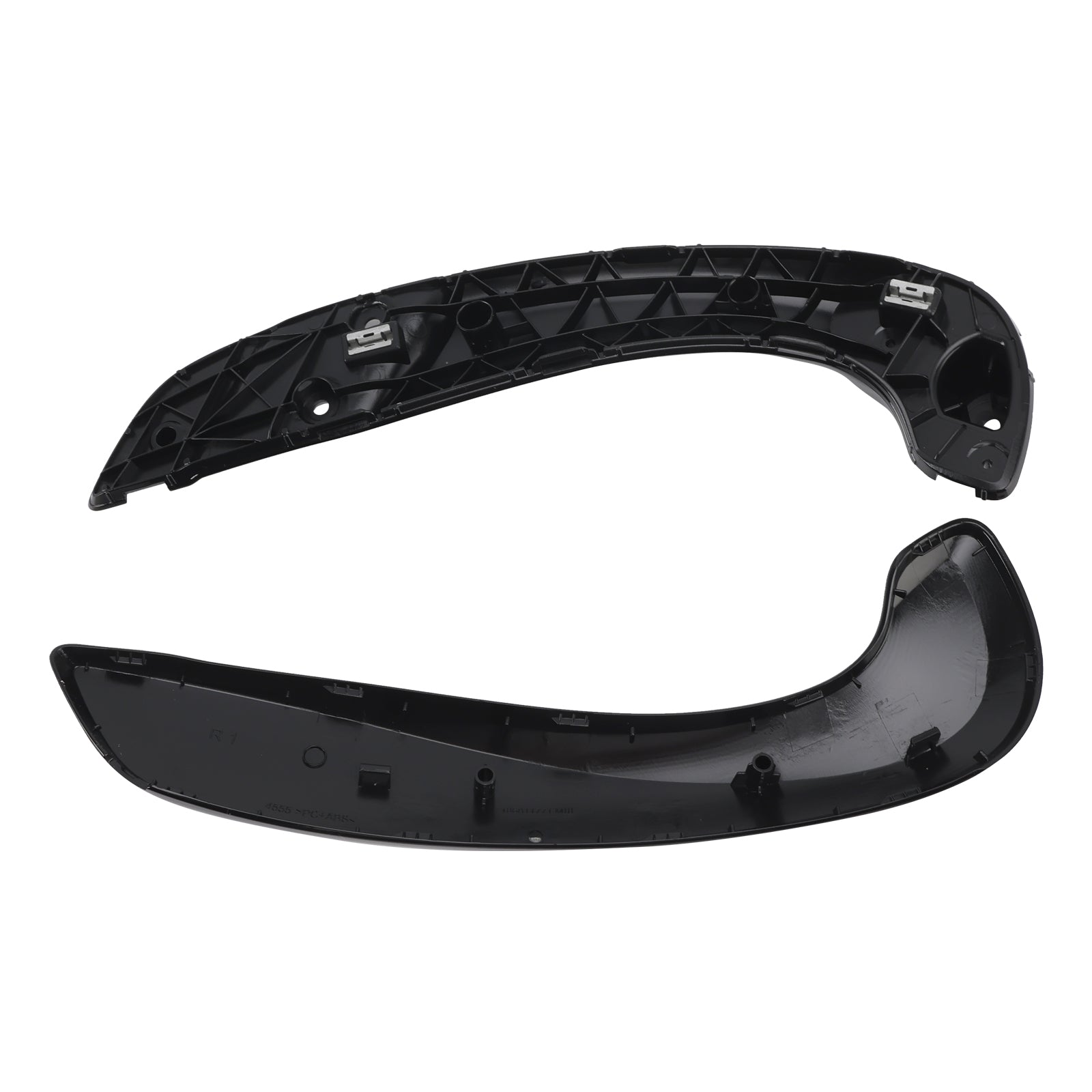 Conjunto de base y cubierta de manija de puerta interior delantera derecha para Renault Megane MK3 Fluence