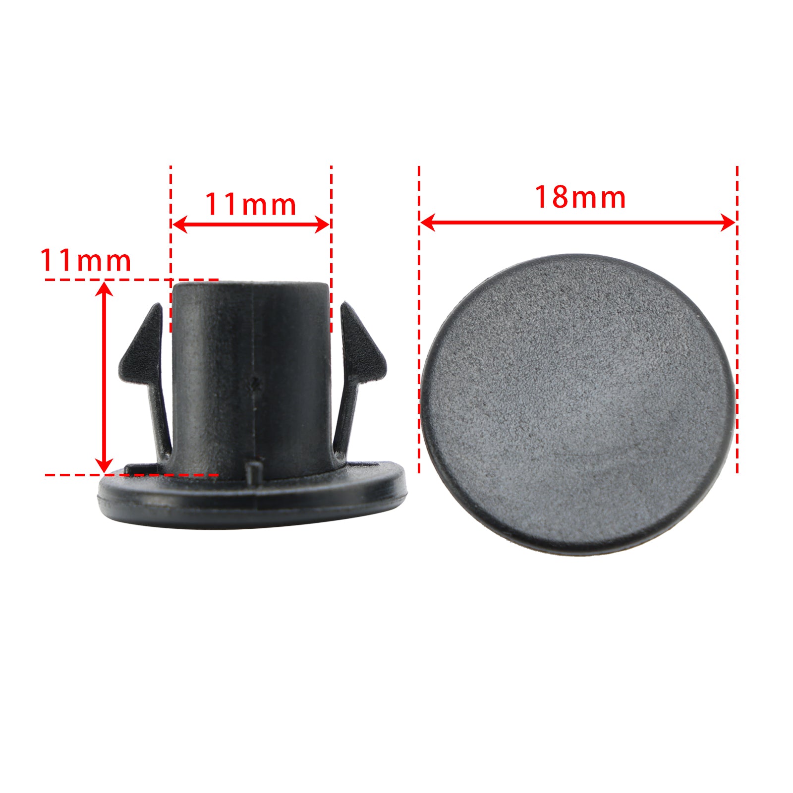 Tapones para orificios de espejo de carenado aptos para modelos FLHXSE 2023 y posteriores y FLHX 2024 y posteriores