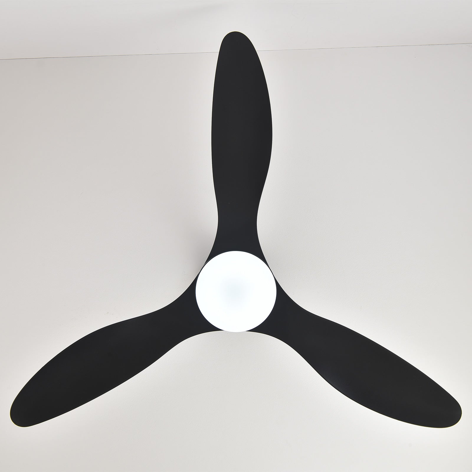 Télécommande Noir moteur DC silencieux Ventilateur 42" avec lumière