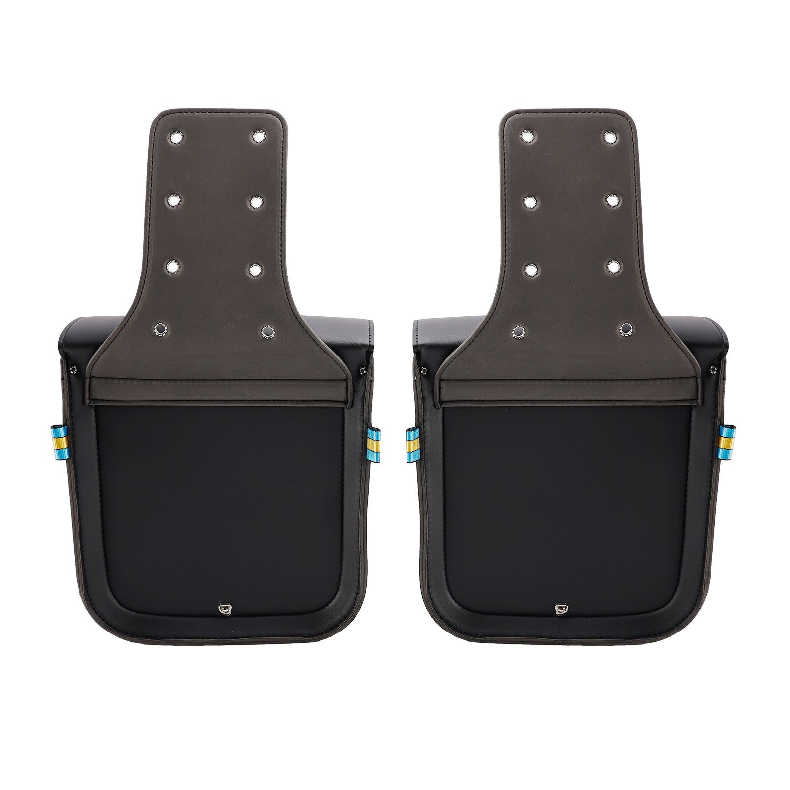 Črna bočna sedla vrečka 18 l za motocikel