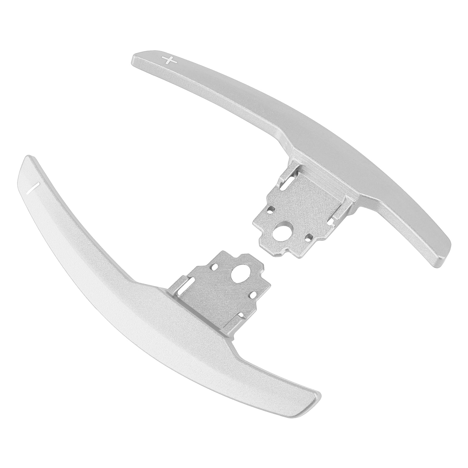 Rozszerzenie palet zmiany prędkości dla serii BMW F30 F31 F32 F10 x3 x5 srebrne aluminium