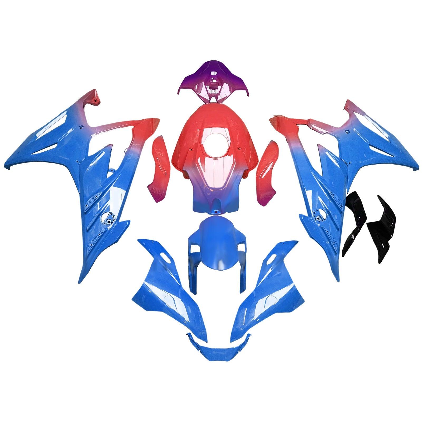 Kit de carénage d'injection pour BMW S1000RR 2023-2024 Carrosserie Plastique ABS