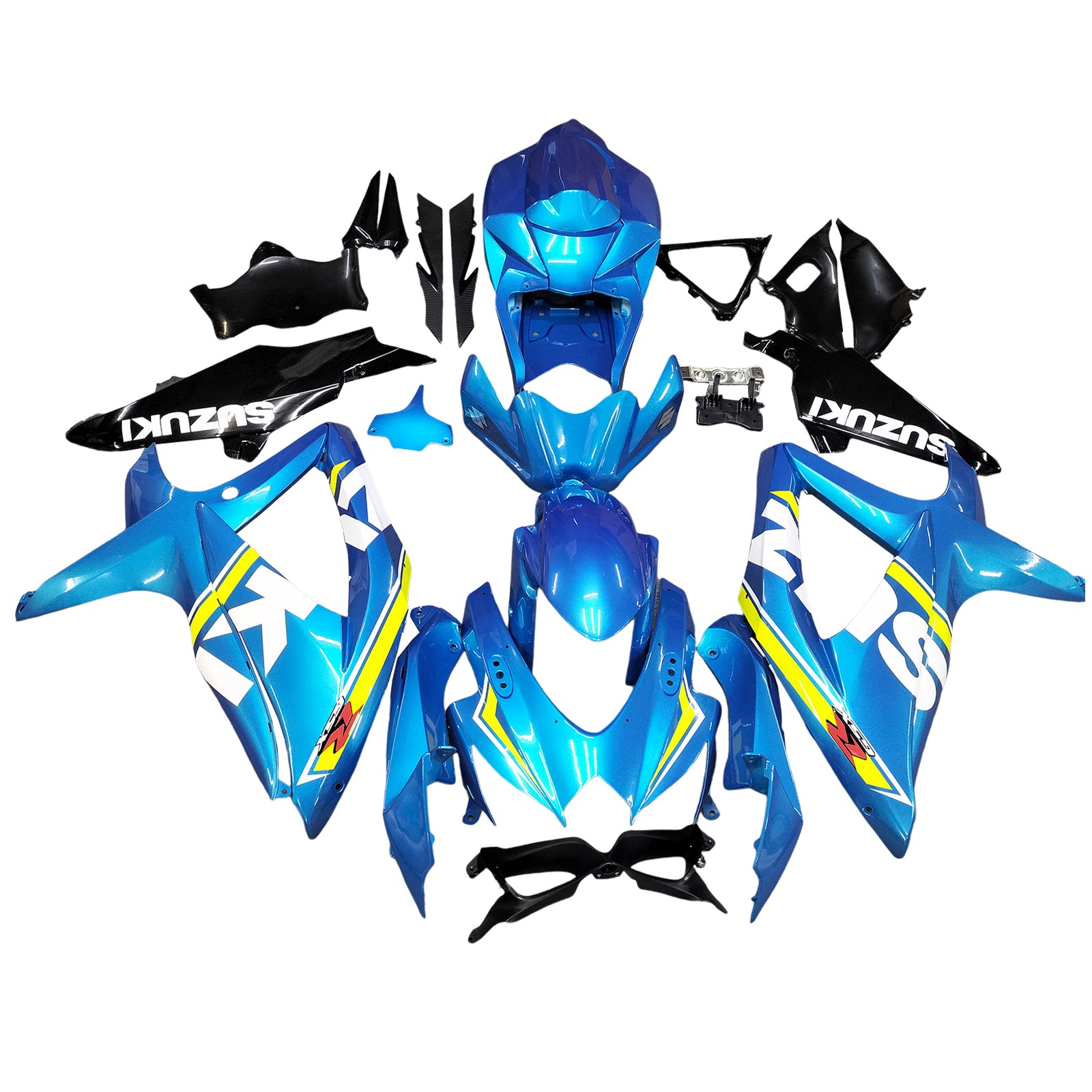 Kit di carenatura in plastica ABS per Suzuki GSXR 600/750 2008-2010 K8