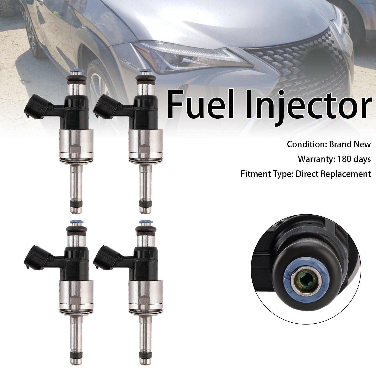 4-częściowy wtryskiwacz paliwa 23250-24010 dla Lexus UX200 UX250H i Corolla 2019-2022