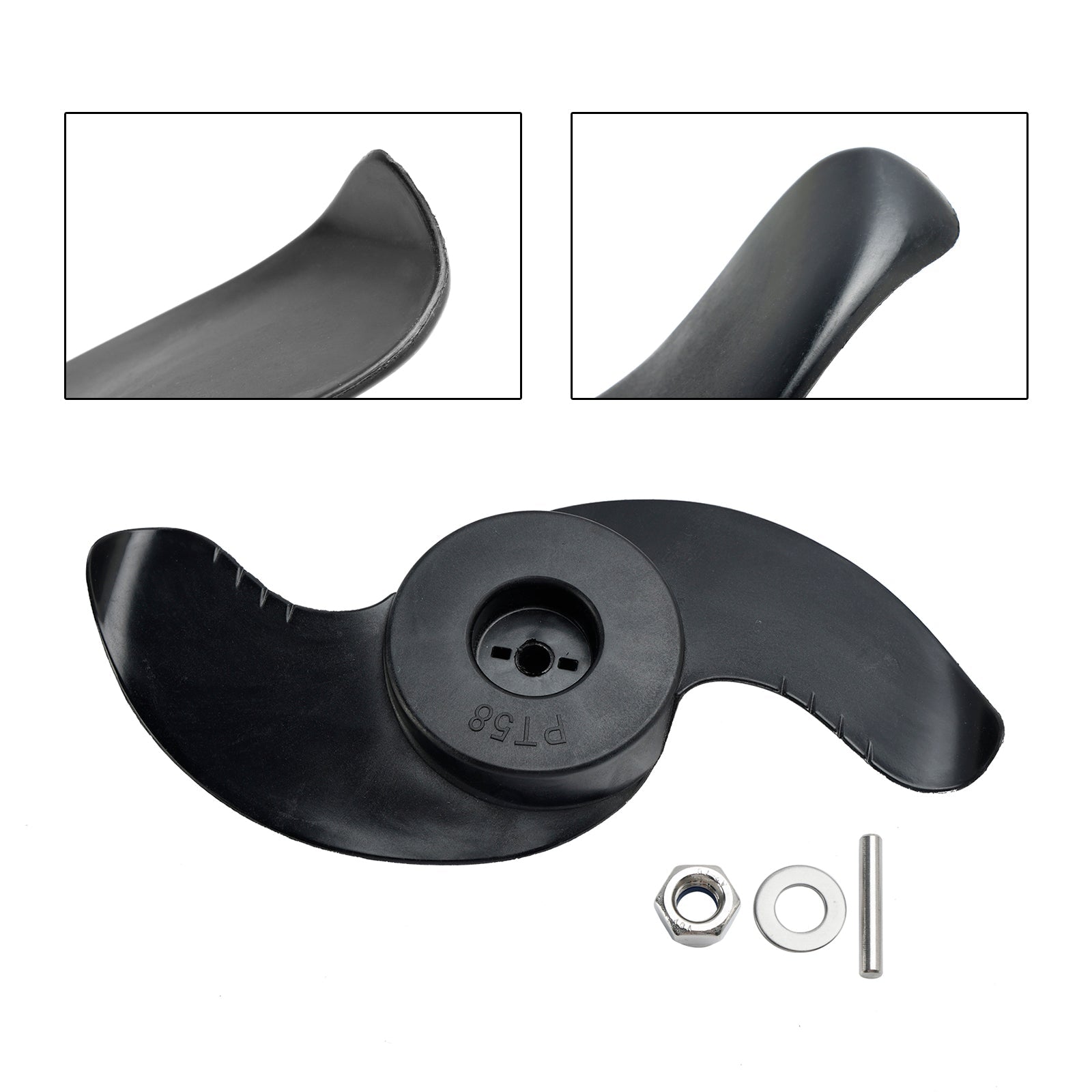 Hélice Weedless Wedge 2 para motor de pesca por curricán de 3-5/8" de diámetro 2091160