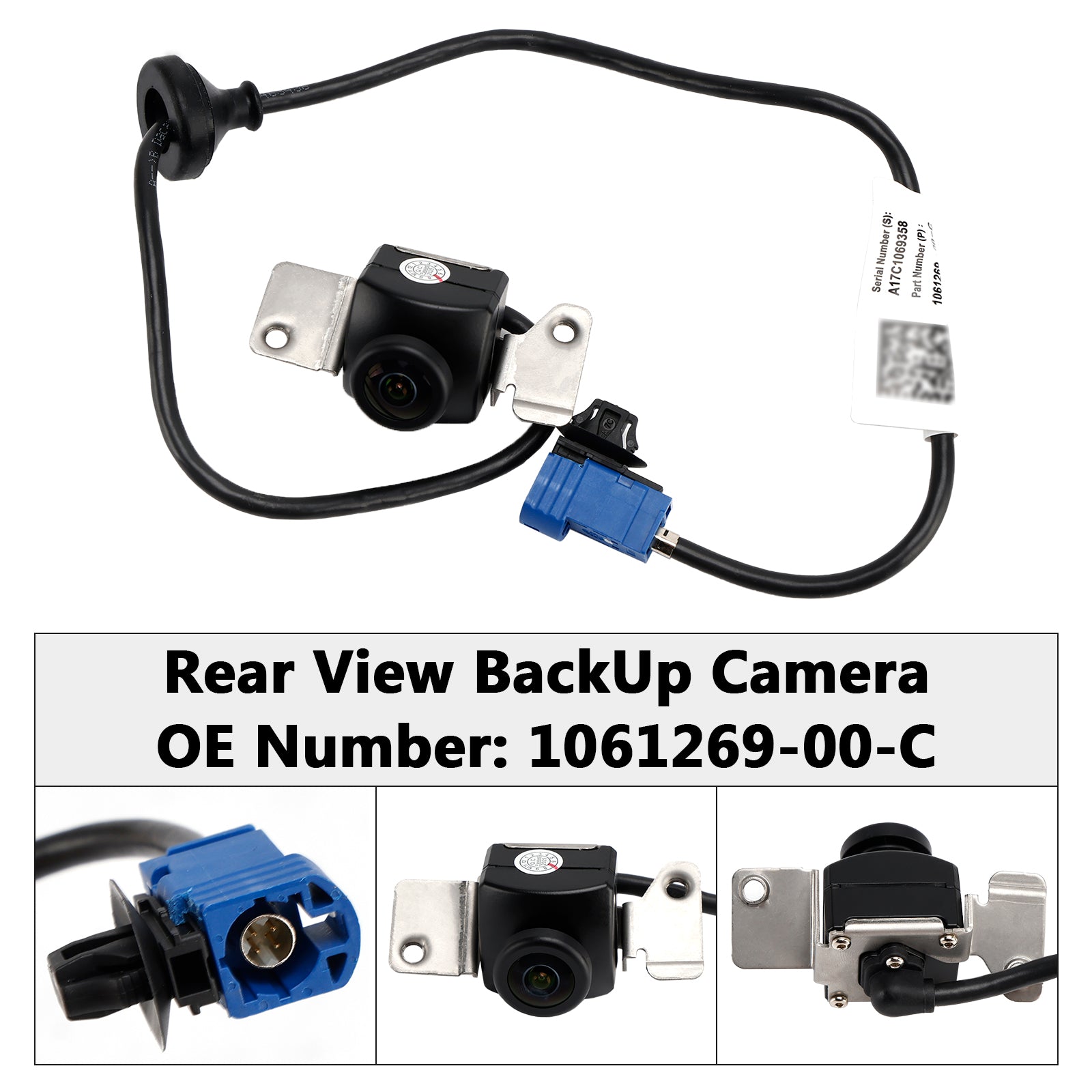 Camera omkeren voor Tesla Model S 2012-2021 1061269-00-C