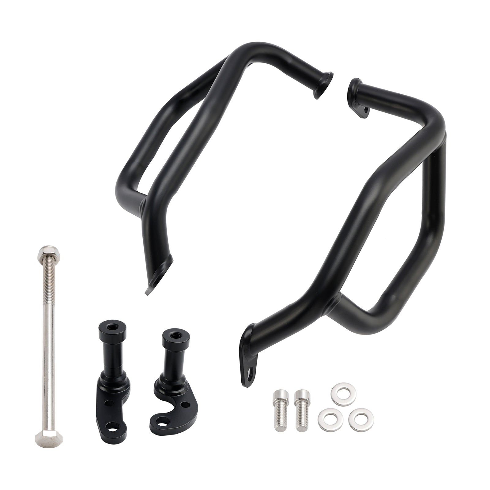 Honda NX400 2024 Rama ochrony silnika, srebrny dolny pasek ochronny