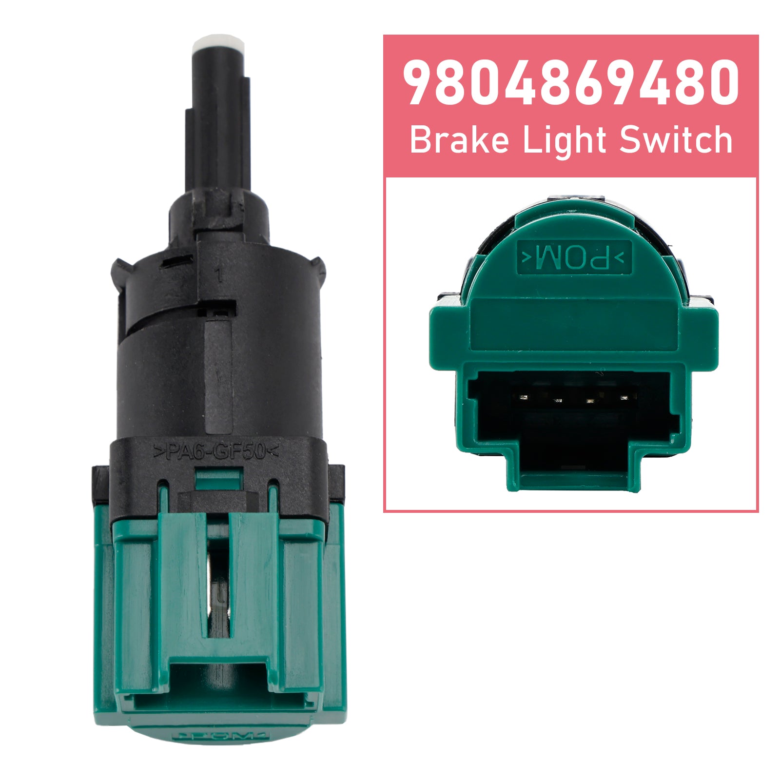Contacteur de feux stop pour Citroën Berlingo C3 C4 Picasso Peugeot 207 2.8 9804869480