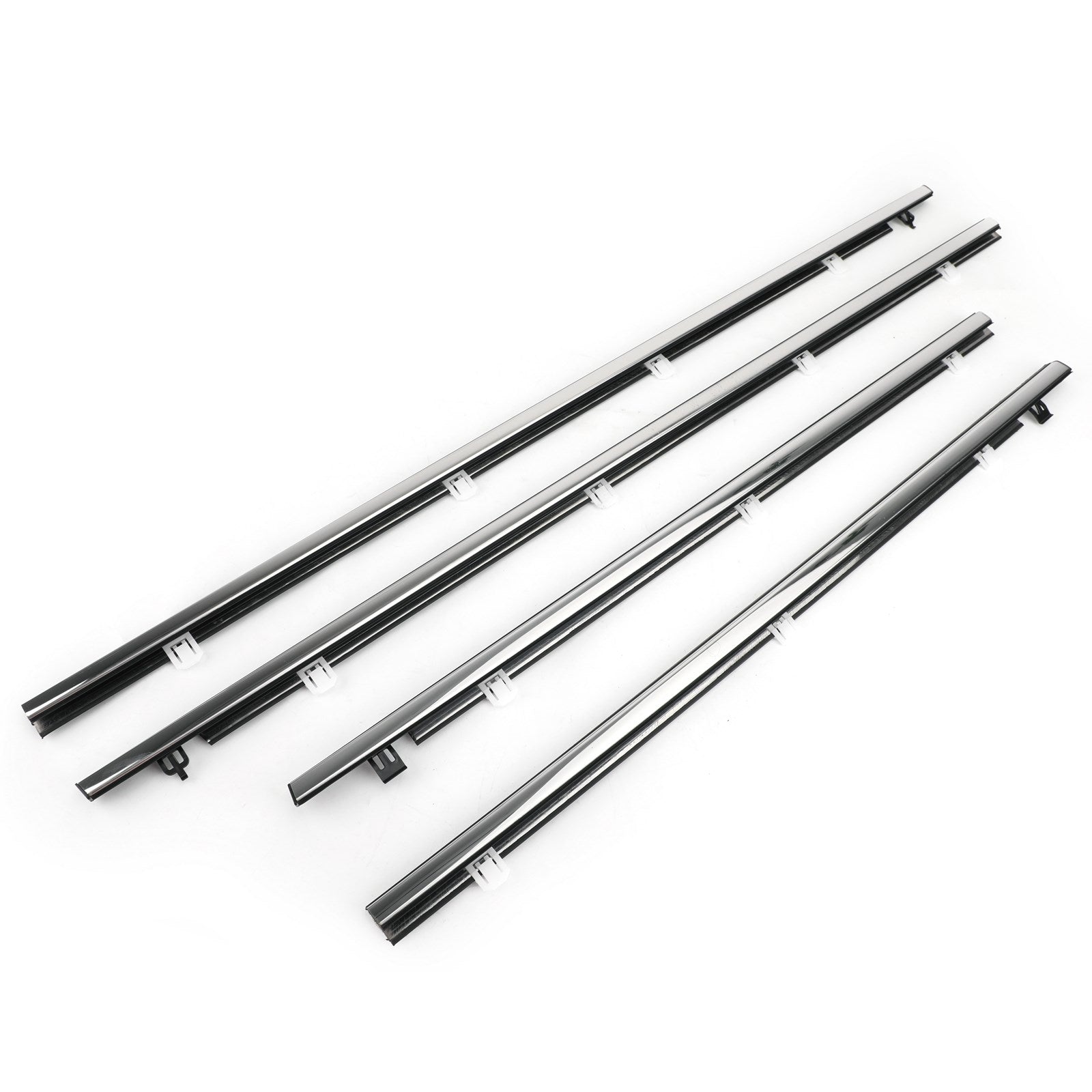 4x Auto Dehors Fenêtre Weatherstrip Sceller Belt Moulding Pour Acura TSX 09-14