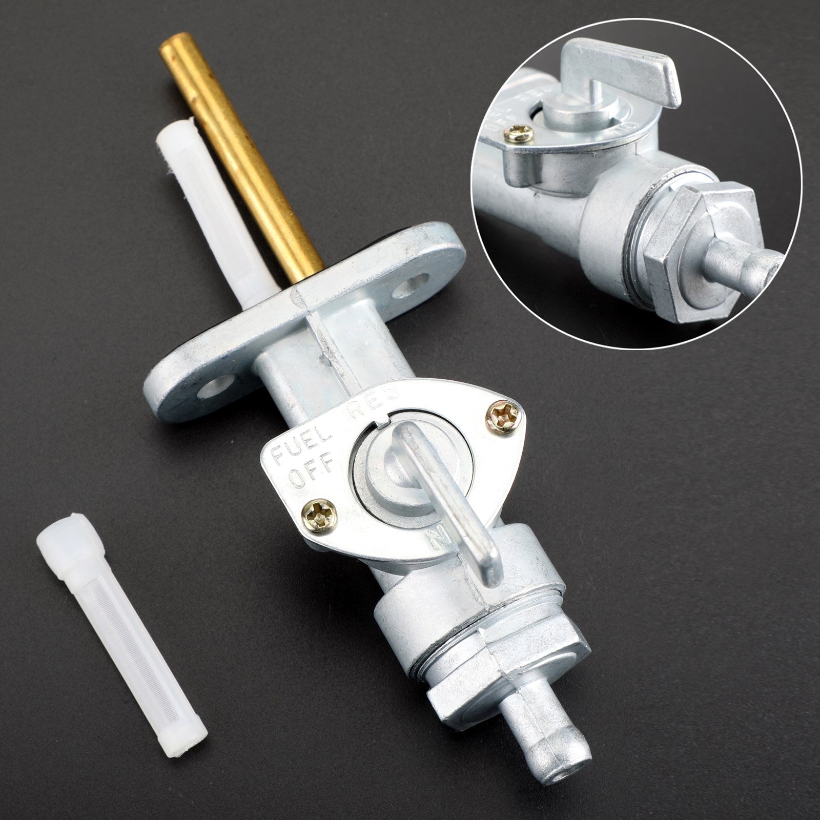 Polttoainehana 438-24500-01 Yamaha DT100 DT125 DT250 DT360