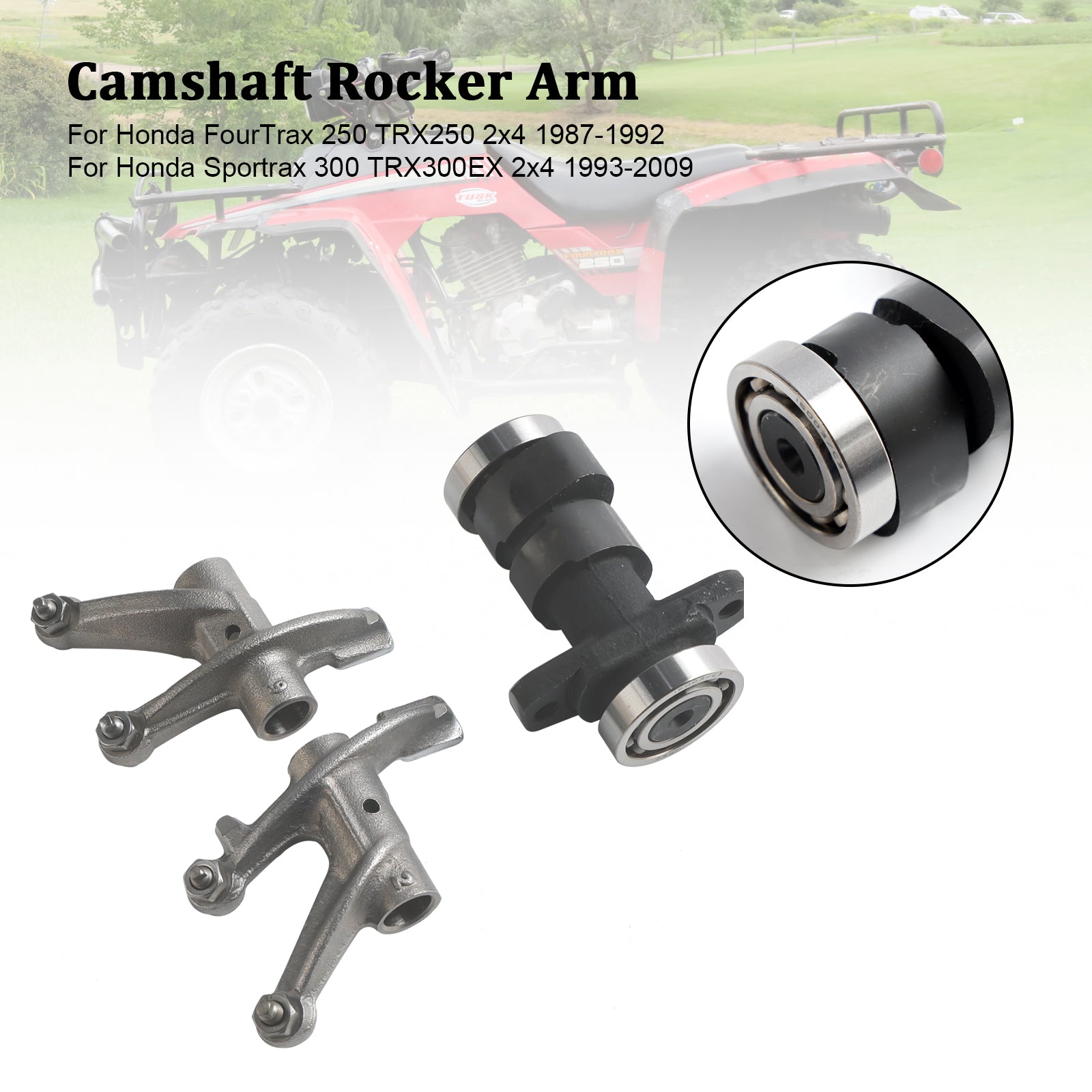 Nokka-akselin vipuvarsi 2x4 Honda Sportrax 300 TRX300EX 1993-2009 14431-HC0-000