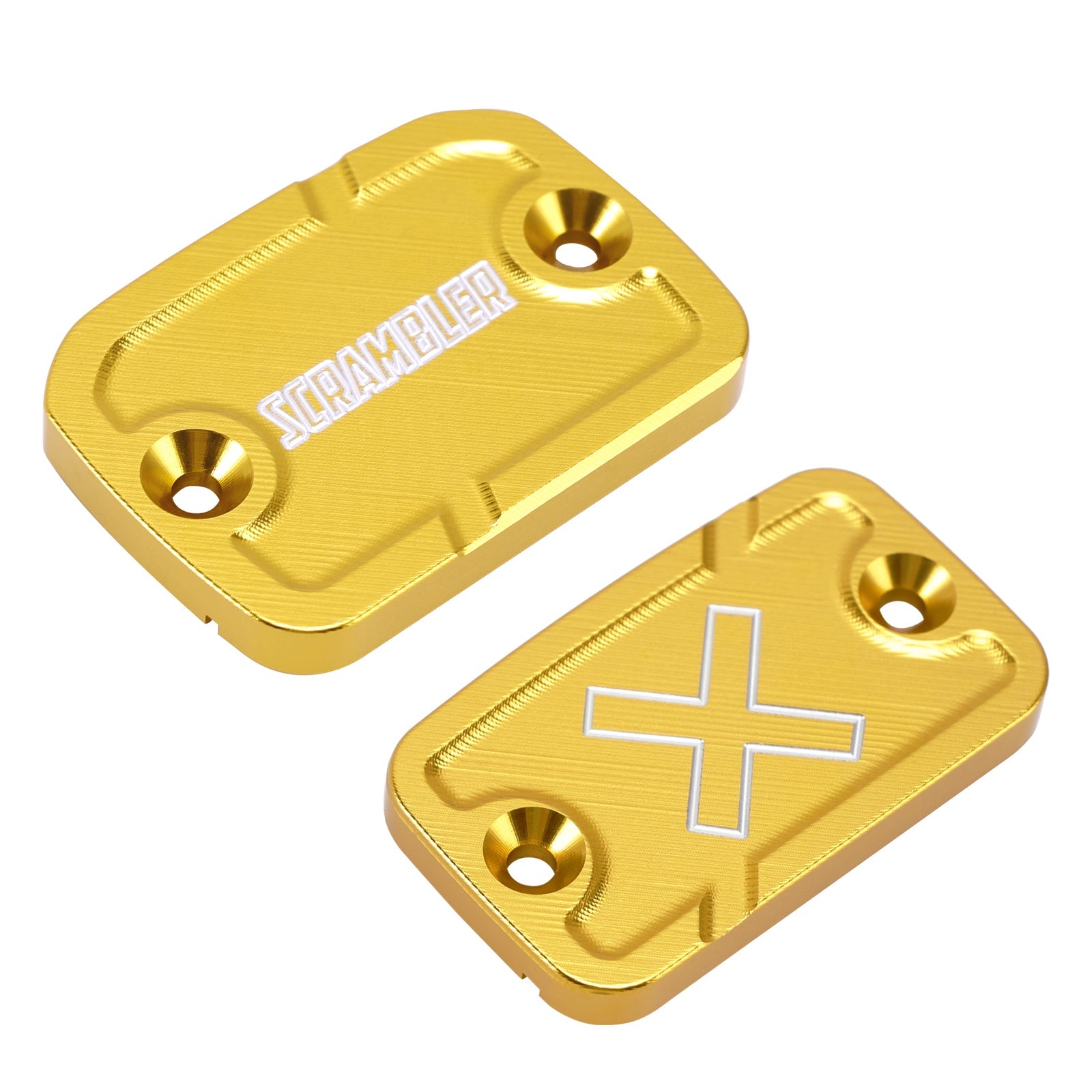 Bouchon de réservoir de frein et d'embrayage avant doré pour Ducati Scrambler 800 1100 2015-2025