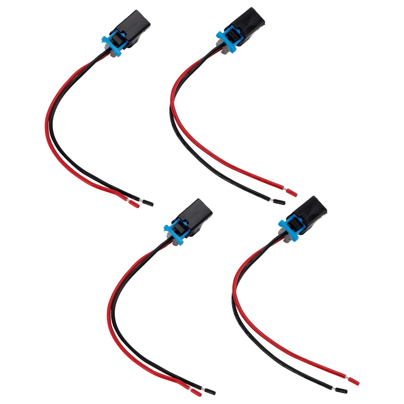 Złącze d'4 szt. zacisk wtyczki wtryskiwacza paliwa Pigtail szybkie rozłączanie pasujące do Buick