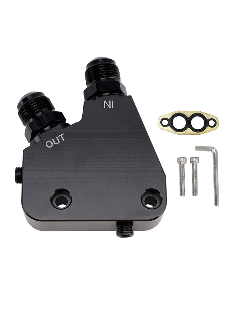 Komplet d'adapter za hladilnik&Motorno olje za Corvette GM LS LS1 LS2 LS3 LS6 (5 kosov) 2005-2019